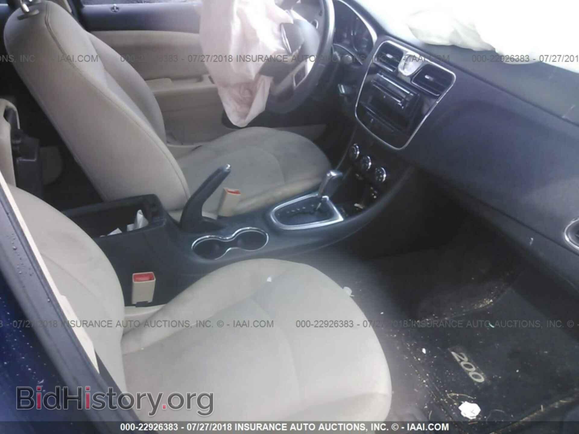 2013 Chrysler 200 - VIN: 1C3CCBBB6DN592841 - Photo 5
