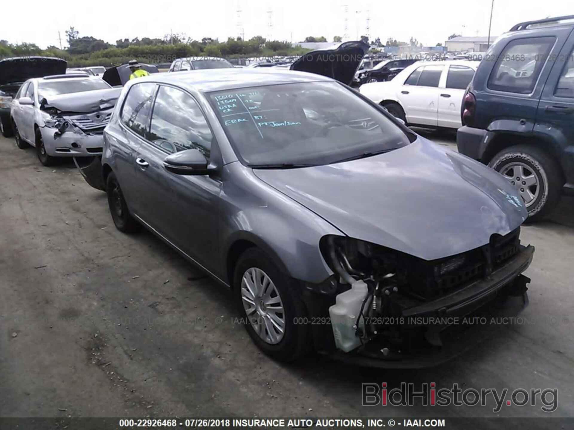 Photo WVWAB7AJ8CW203833 - VOLKSWAGEN GOLF 2012