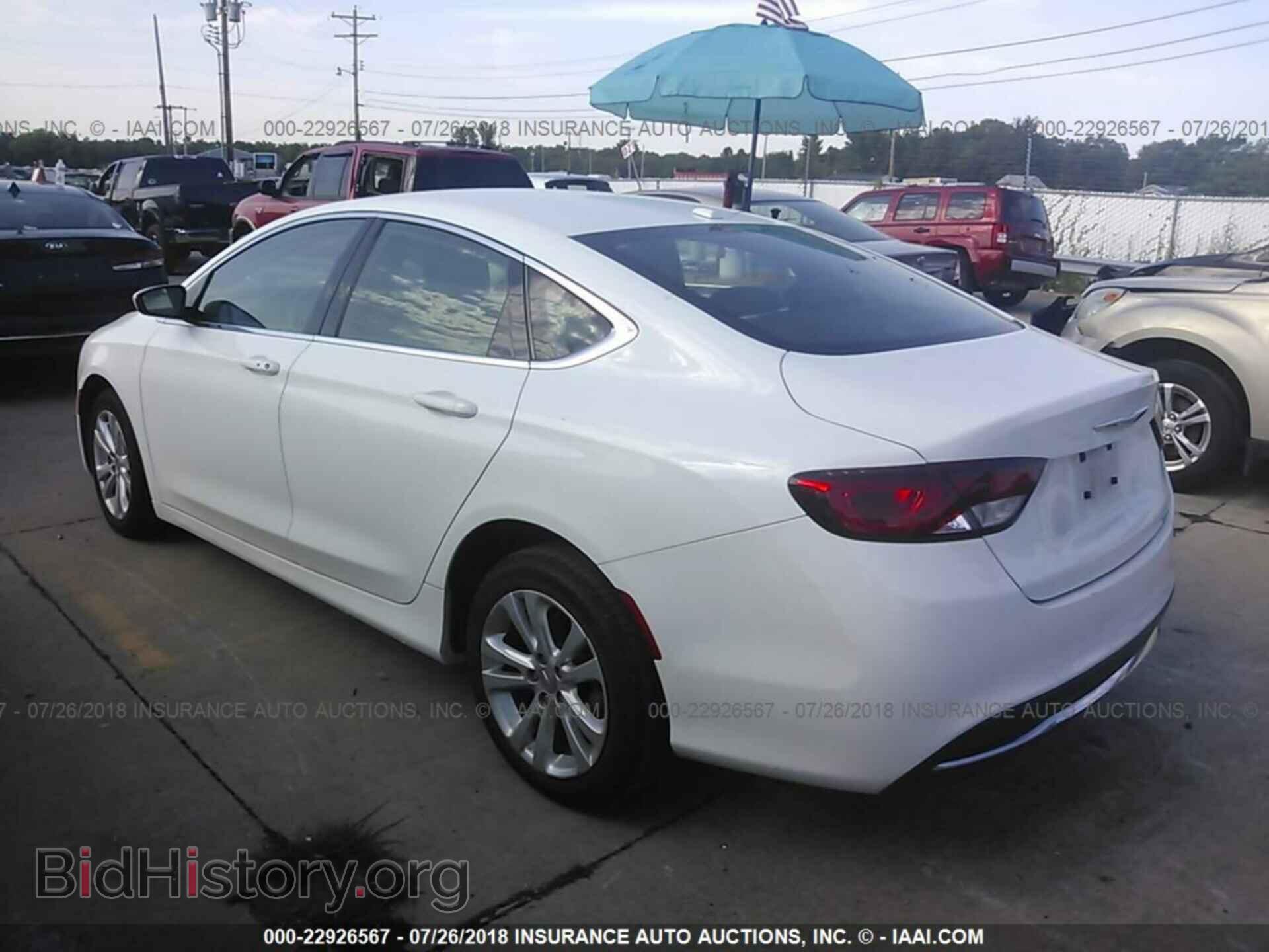 2015 Chrysler 200 - VIN: 1C3CCCAB5FN651503 - Фото 3