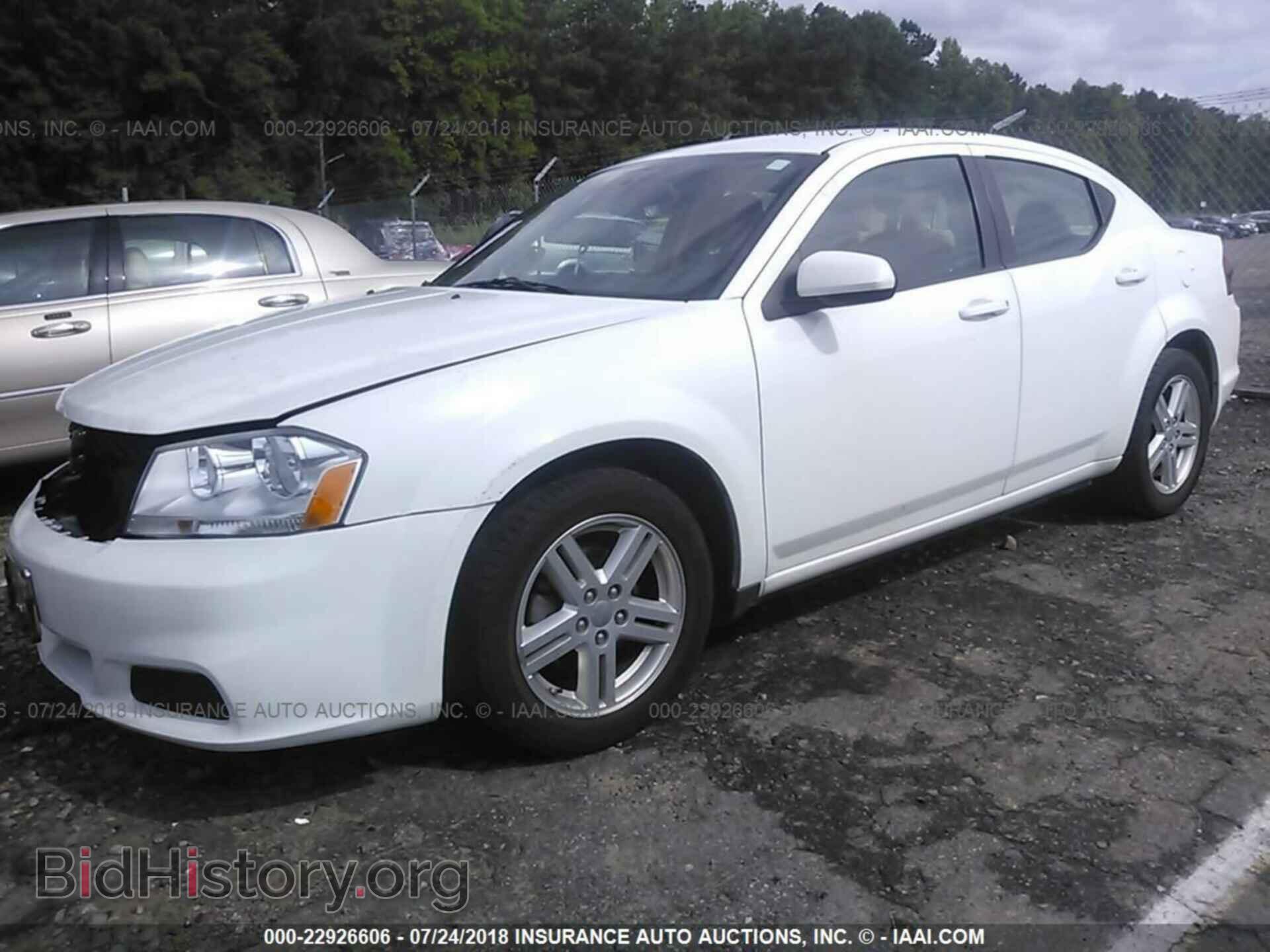 2012 Dodge Avenger - VIN: 1C3CDZCB2CN222277 - Фото 2