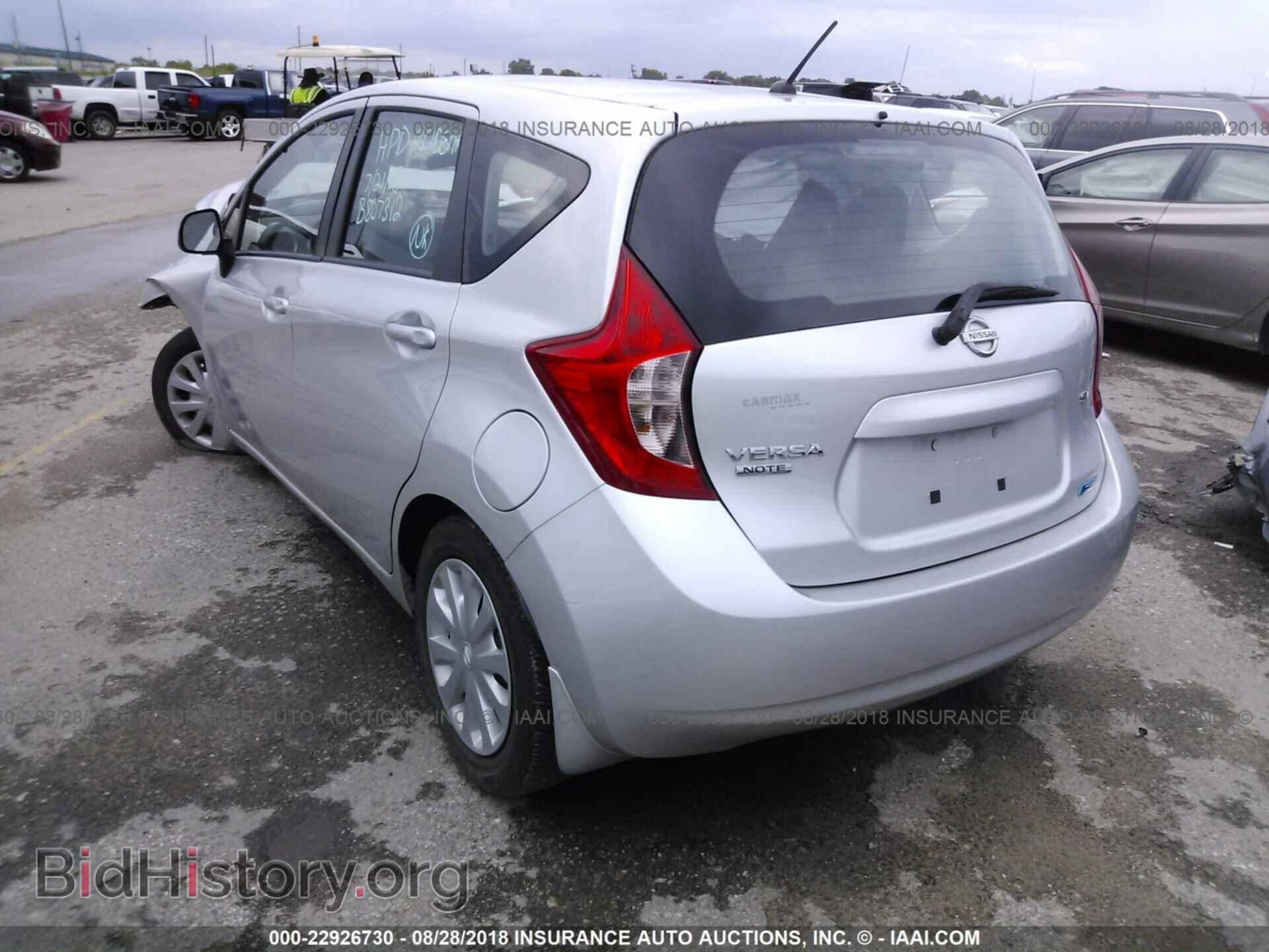 2014 Nissan Versa note - VIN: 3N1CE2CP4EL383845 - Фото 3