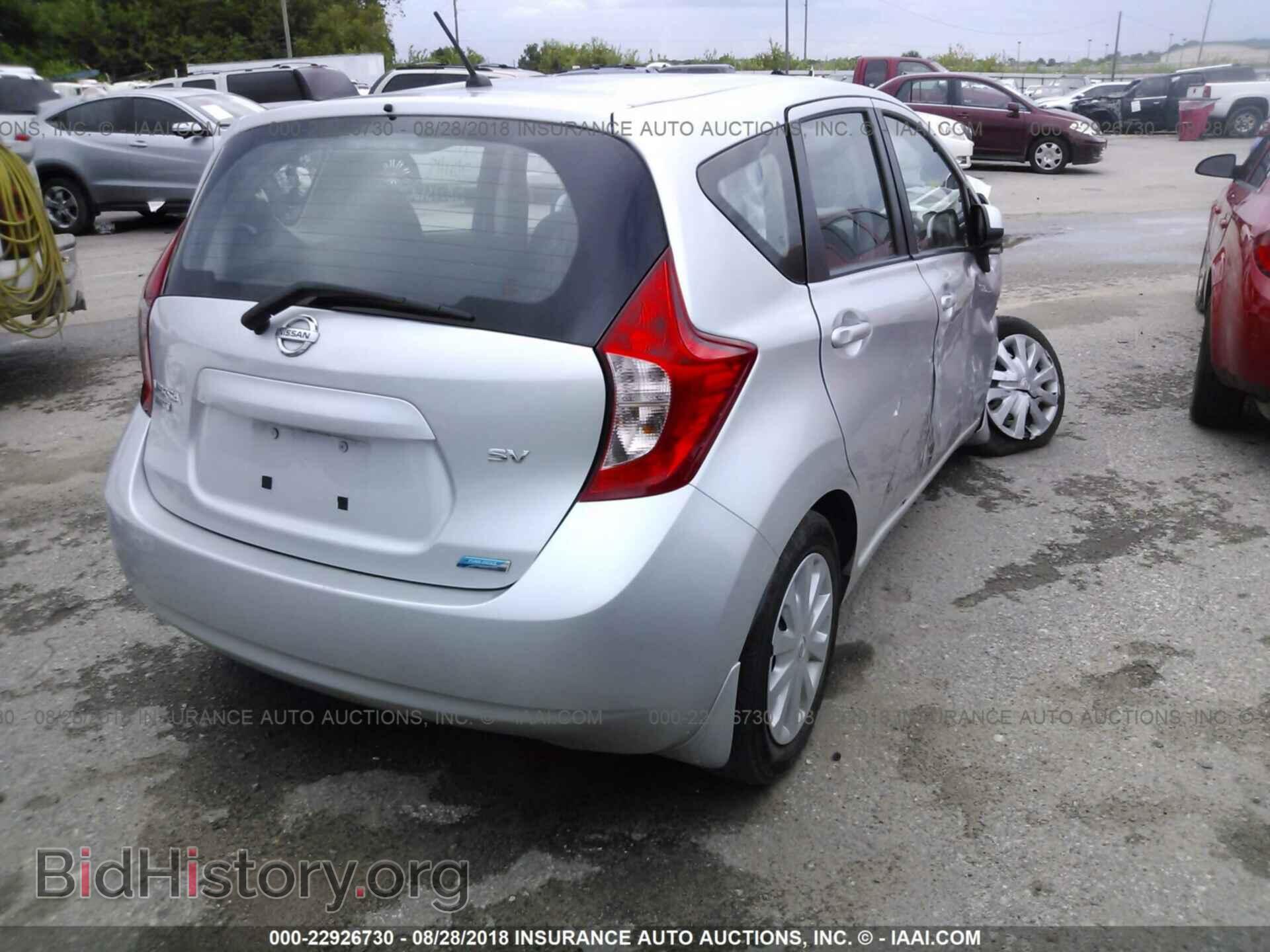 2014 Nissan Versa note - VIN: 3N1CE2CP4EL383845 - Фото 4