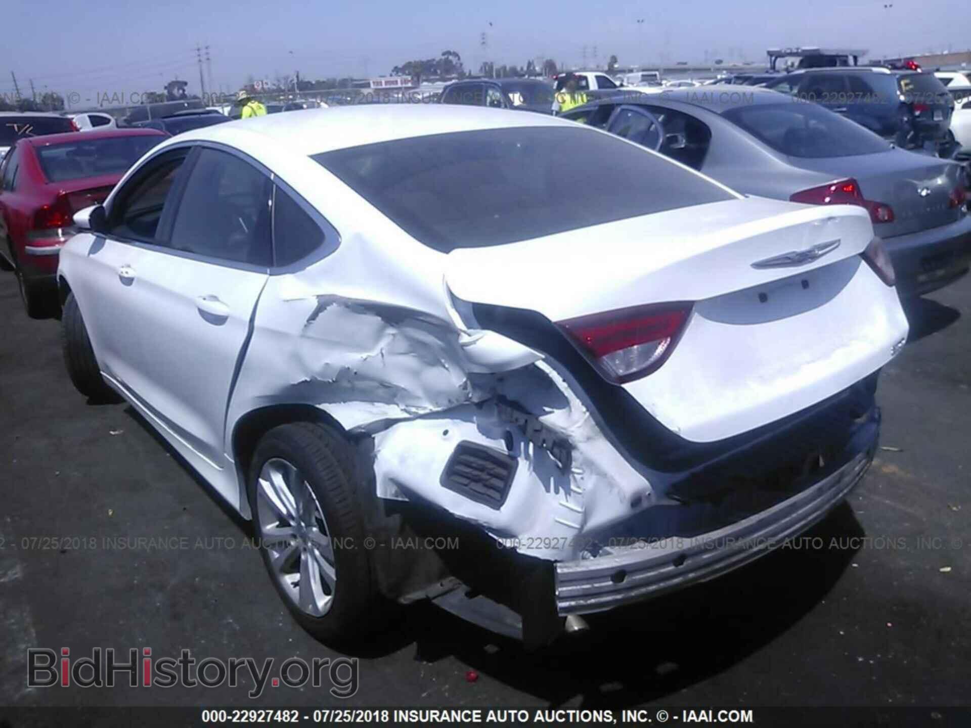 2015 Chrysler 200 - VIN: 1C3CCCAB2FN648168 - Фото 3