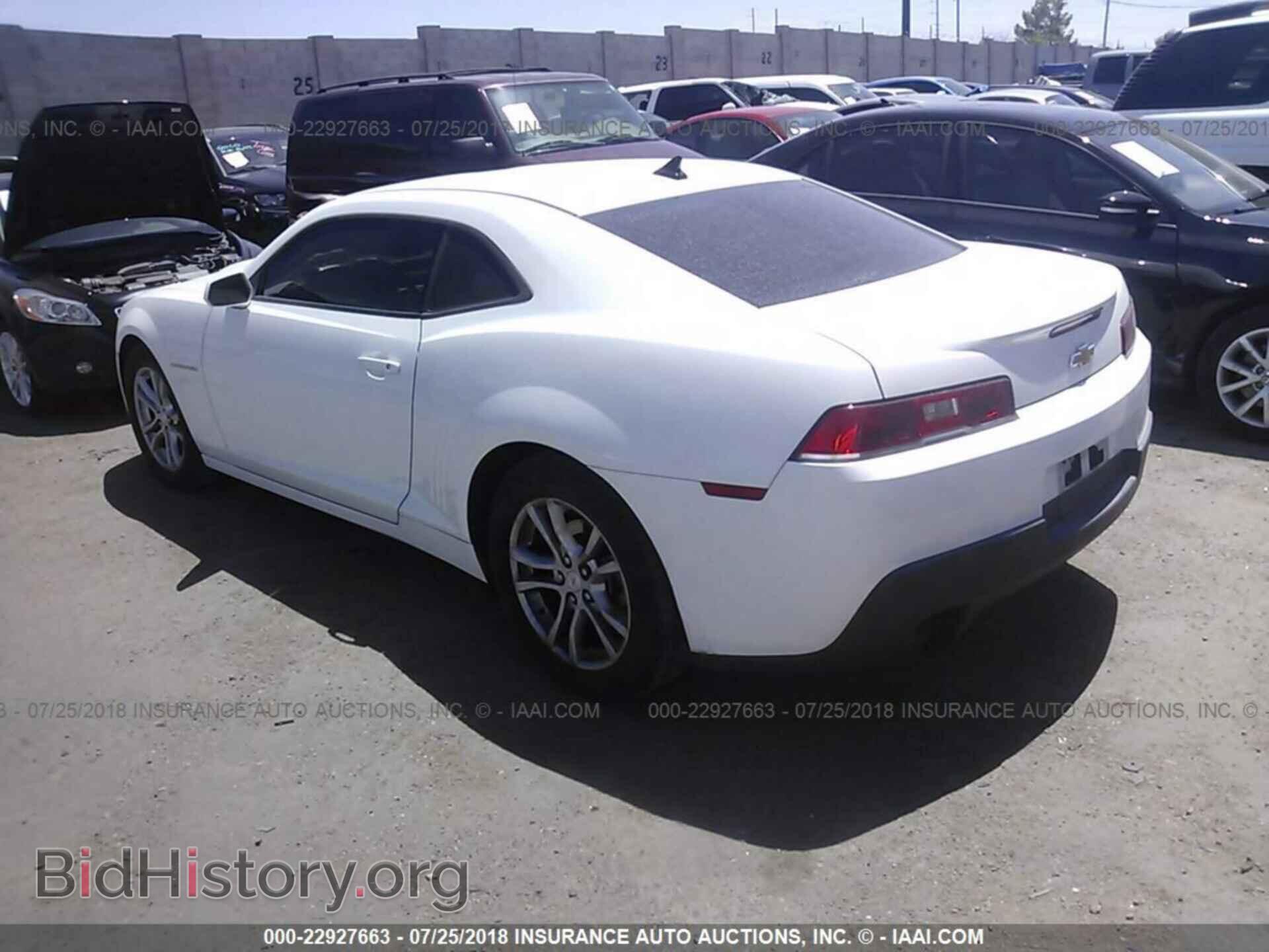 2014 Chevrolet Camaro - VIN: 2G1FE1E38E9216026 - Фото 3