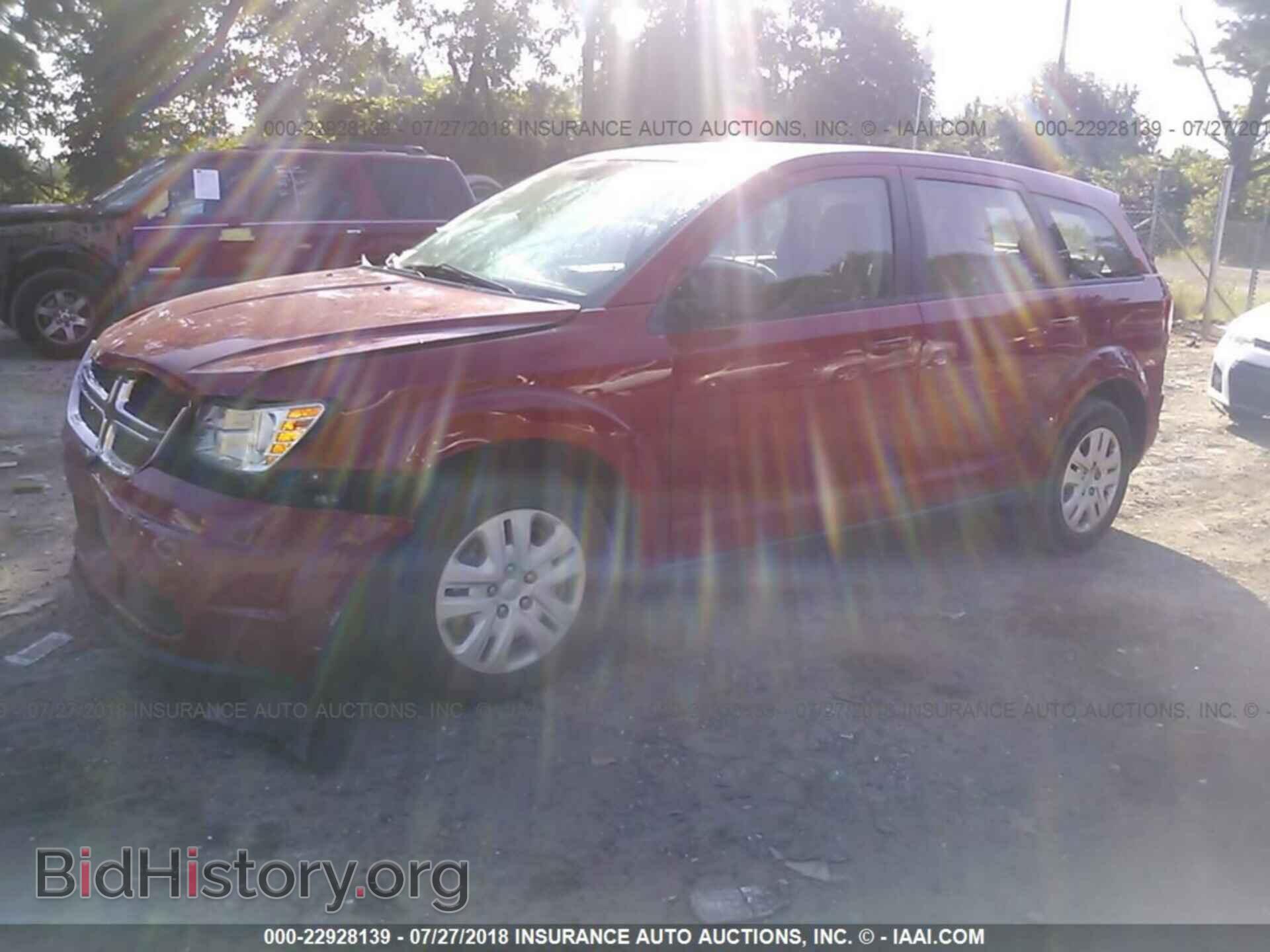2013 DODGE JOURNEY - VIN: 3C4PDCAB0DT671486 - Фото 2