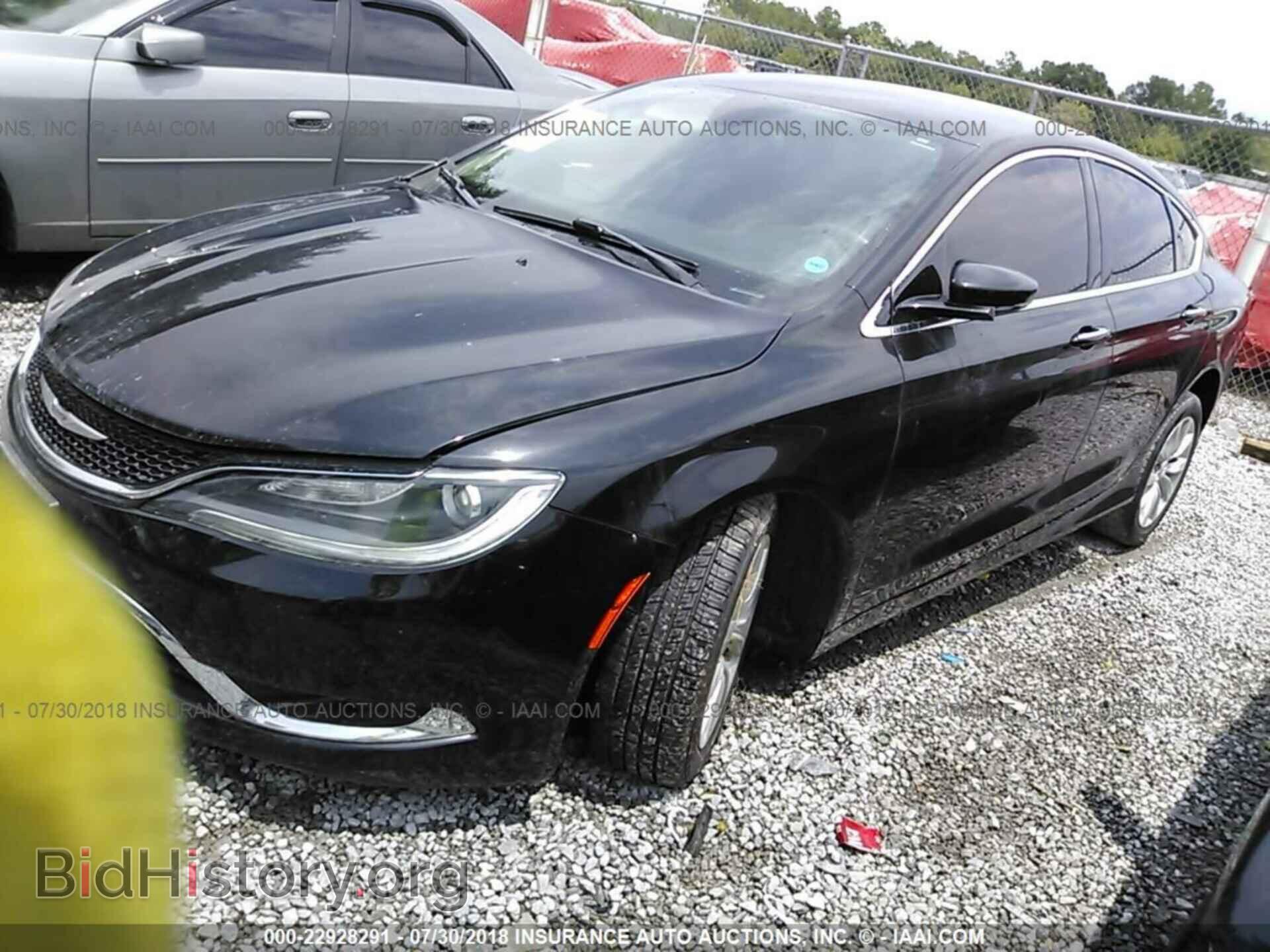2015 Chrysler 200 - VIN: 1C3CCCCB5FN544545 - Фото 2
