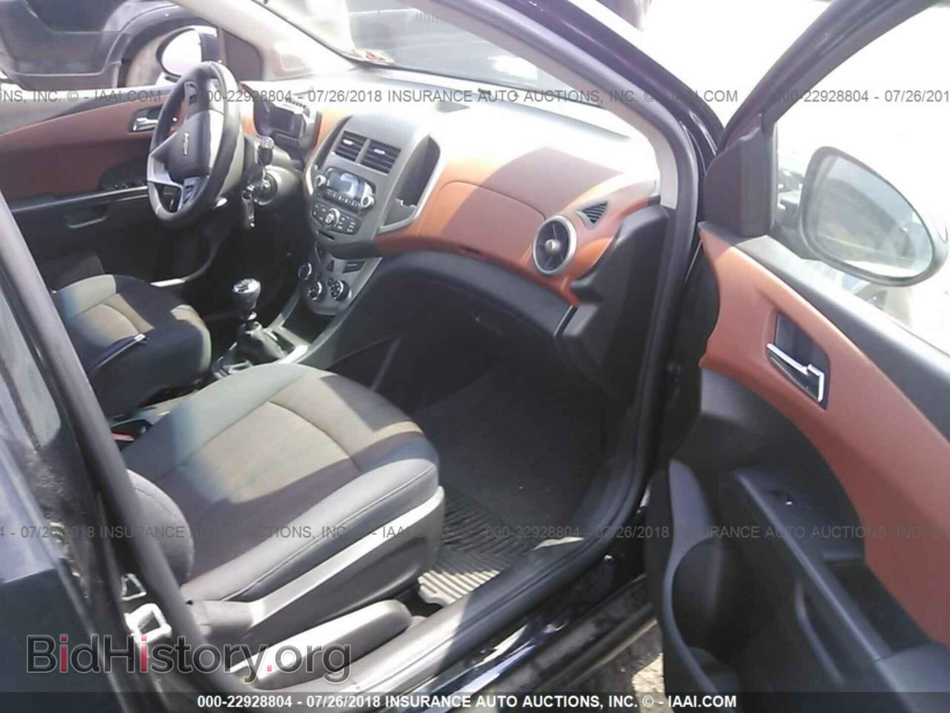 2012 Chevrolet Sonic - VIN: 1G1JD6SH9C4159183 - Фото 5