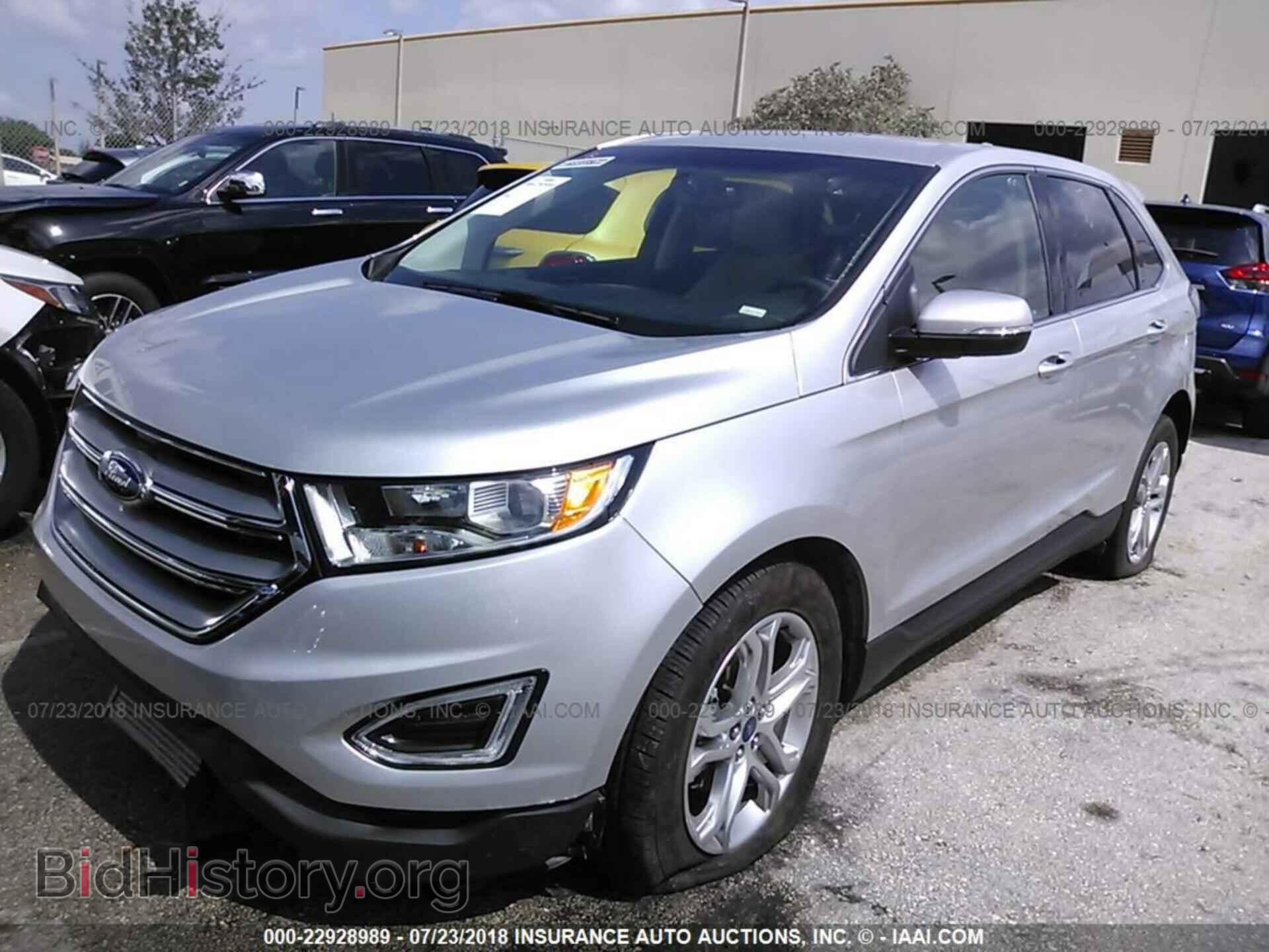 2018 Ford Edge - VIN: 2FMPK3K95JBB42944 - Фото 2