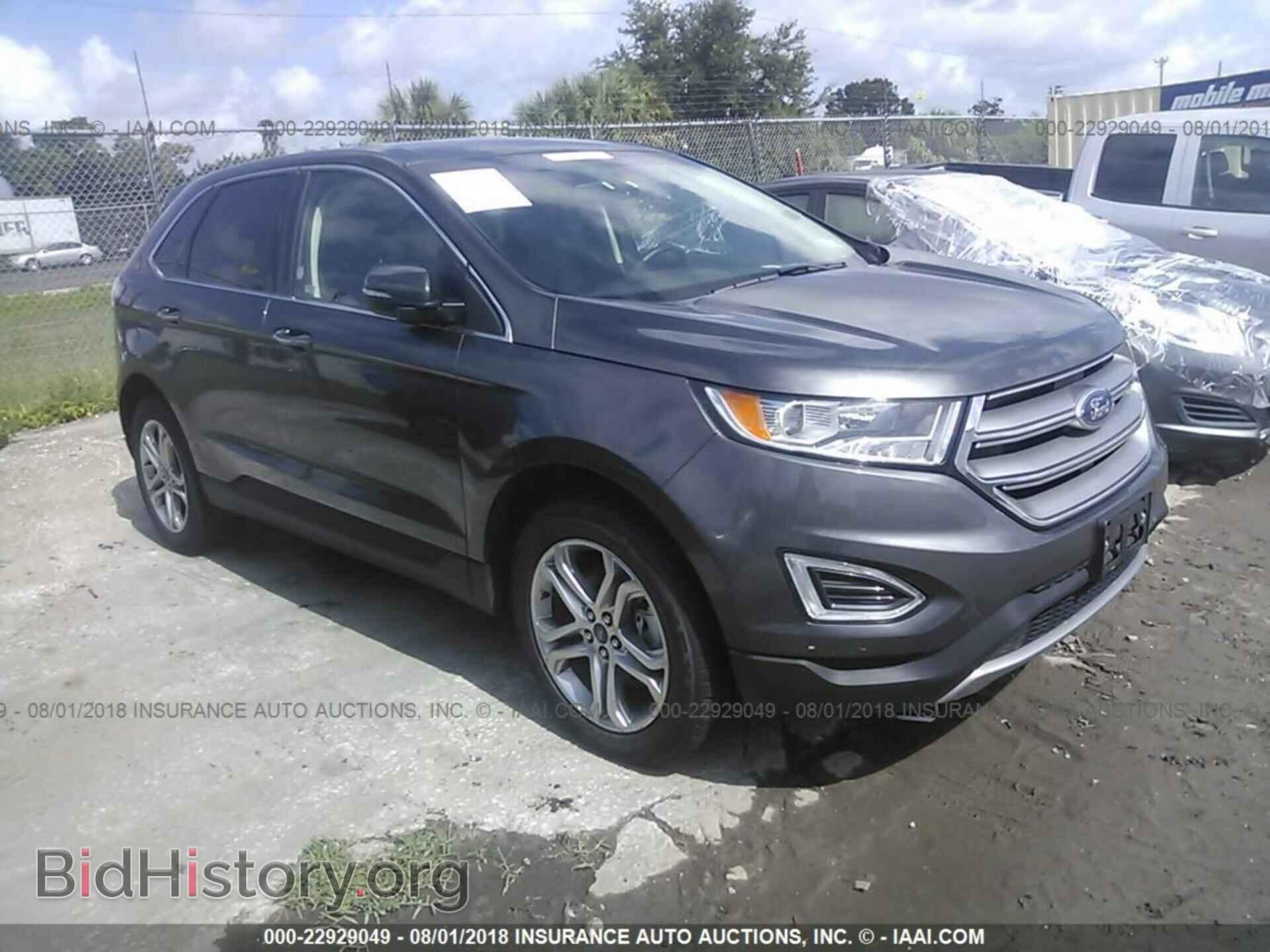 Фотография 2FMPK4K91HBB91798 - Ford Edge 2017