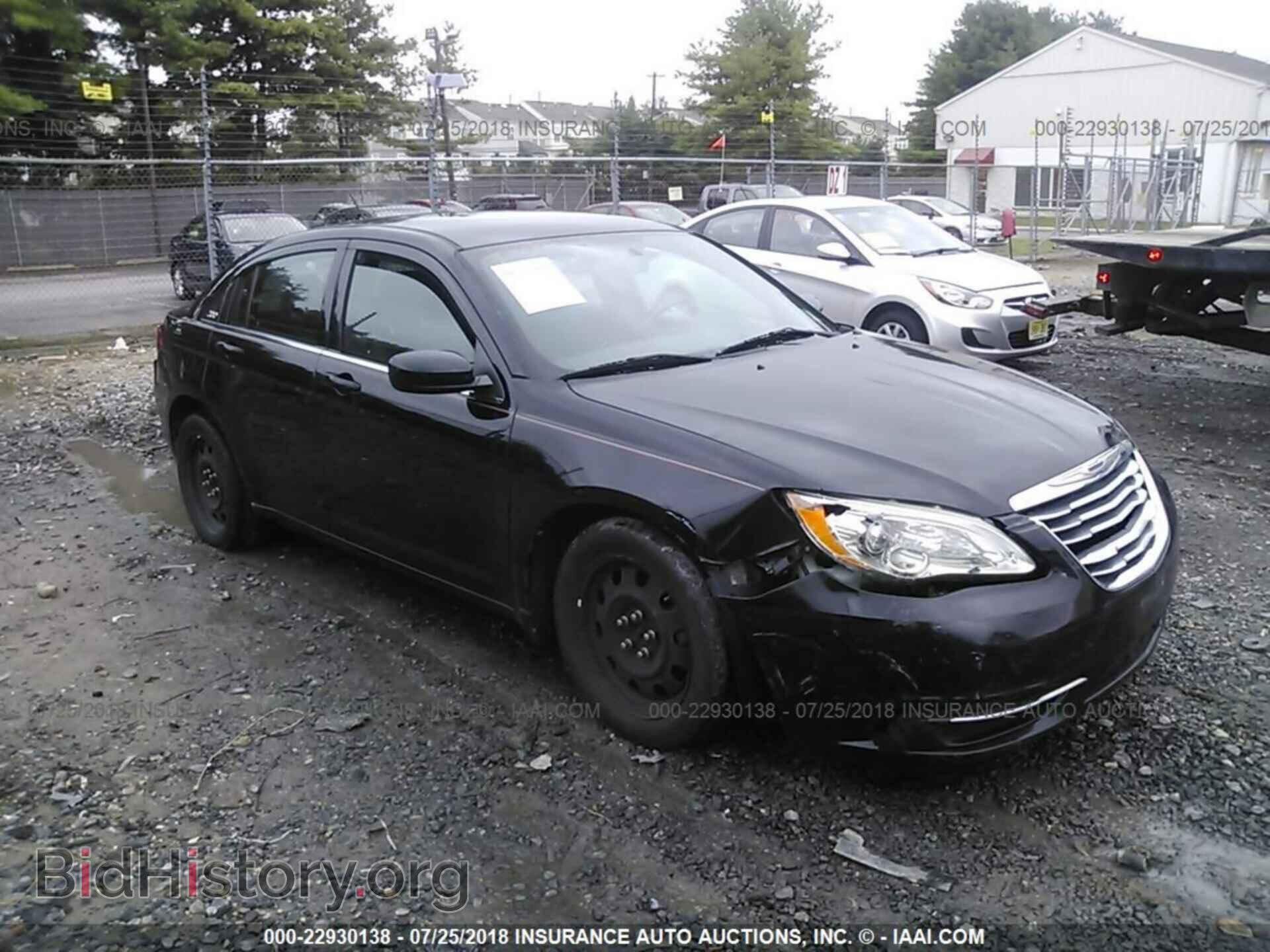 Фотография 1C3CCBAB0CN112843 - Chrysler 200 2012
