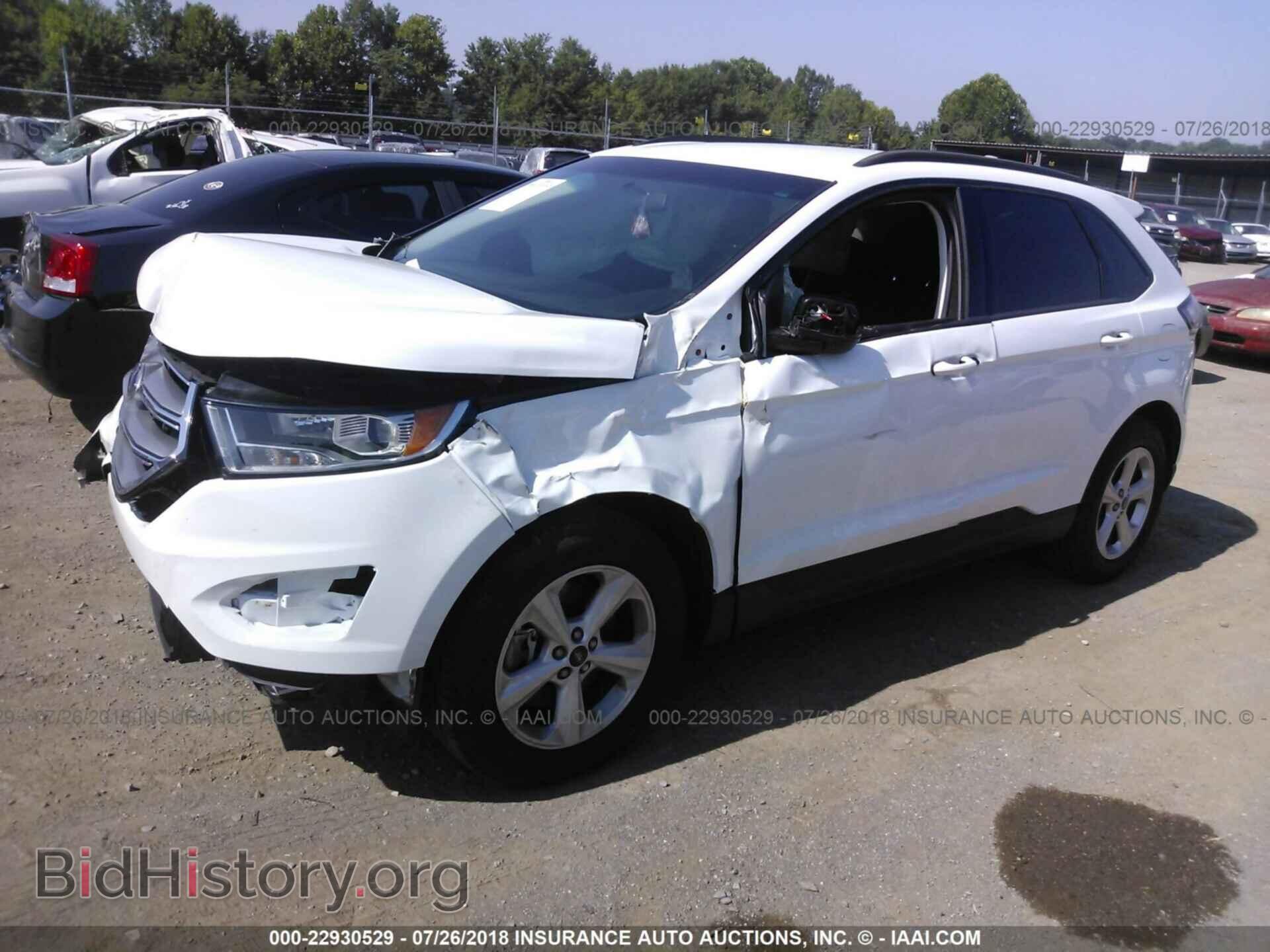 2016 Ford Edge - VIN: 2FMPK4G9XGBB03449 - Фото 2