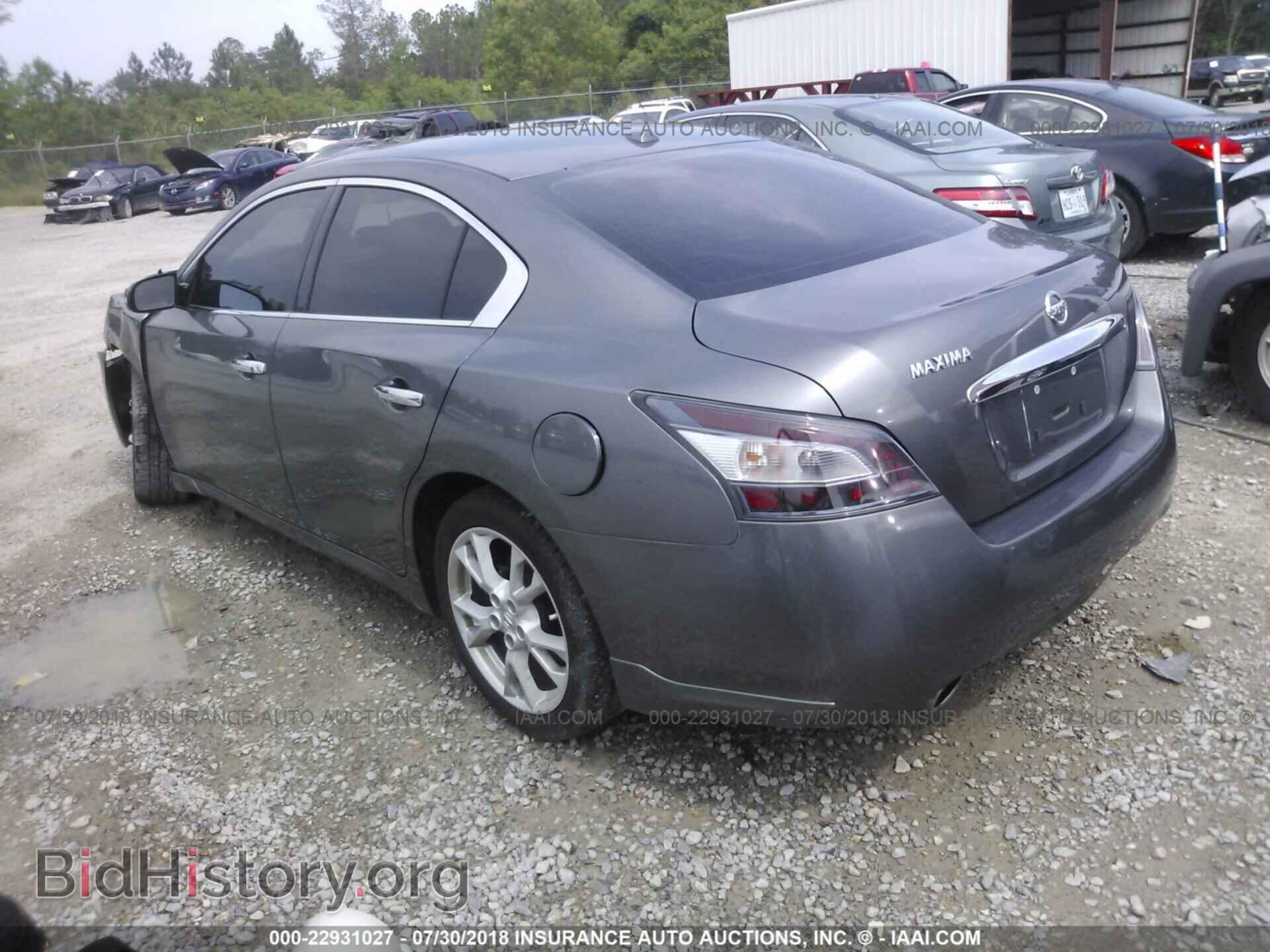 2014 Nissan Maxima - VIN: 1N4AA5AP1EC446101 - Фото 3