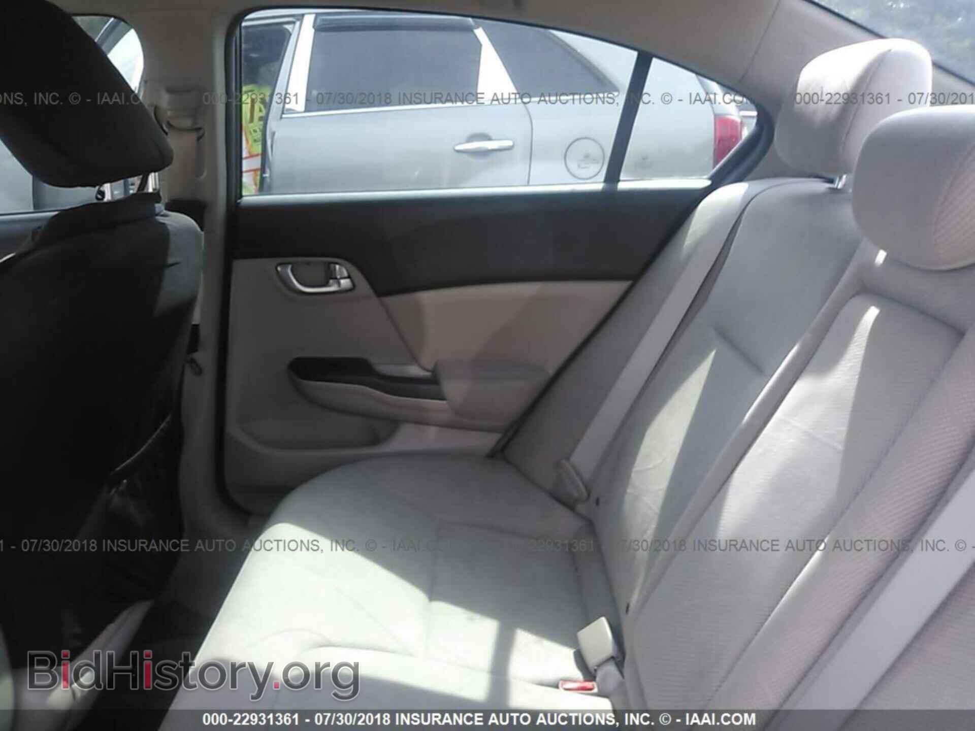 2012 Honda CIVIC (VIN 2HGFB2F86CH513431) — photo 8 of 10