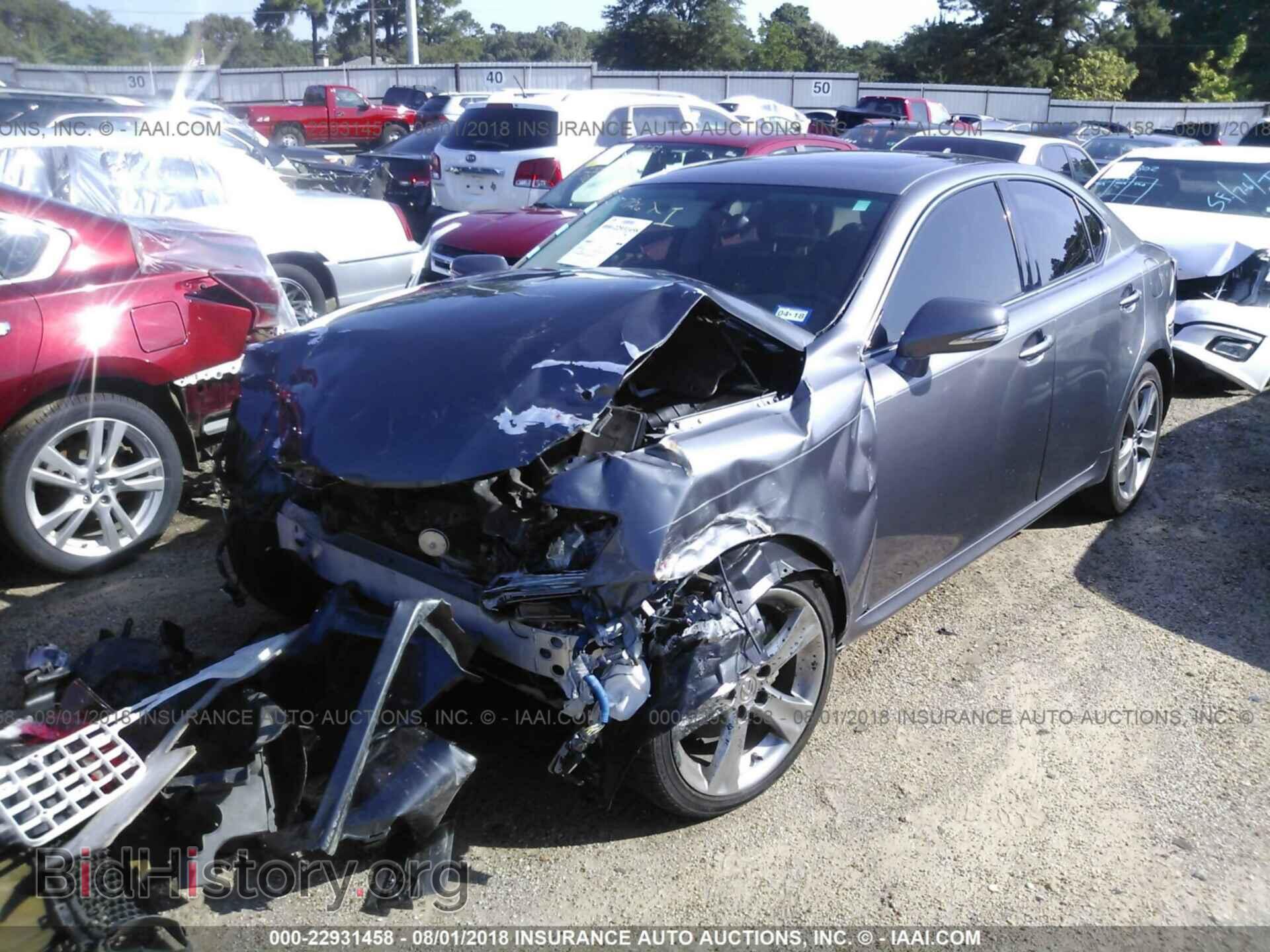 2012 Lexus Is - VIN: JTHBF5C24C5158610 - Фото 2