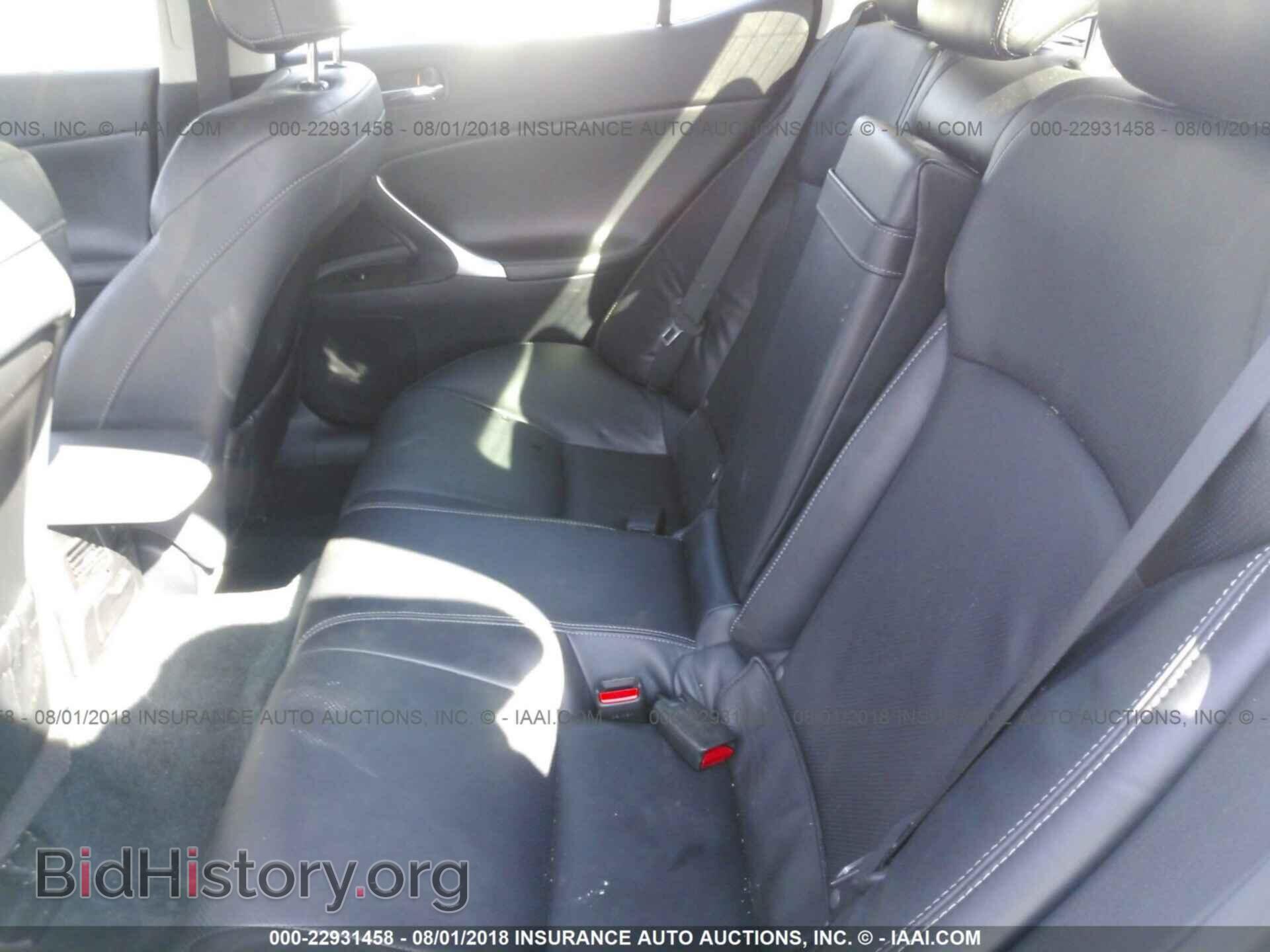 2012 Lexus Is - VIN: JTHBF5C24C5158610 - Фото 8