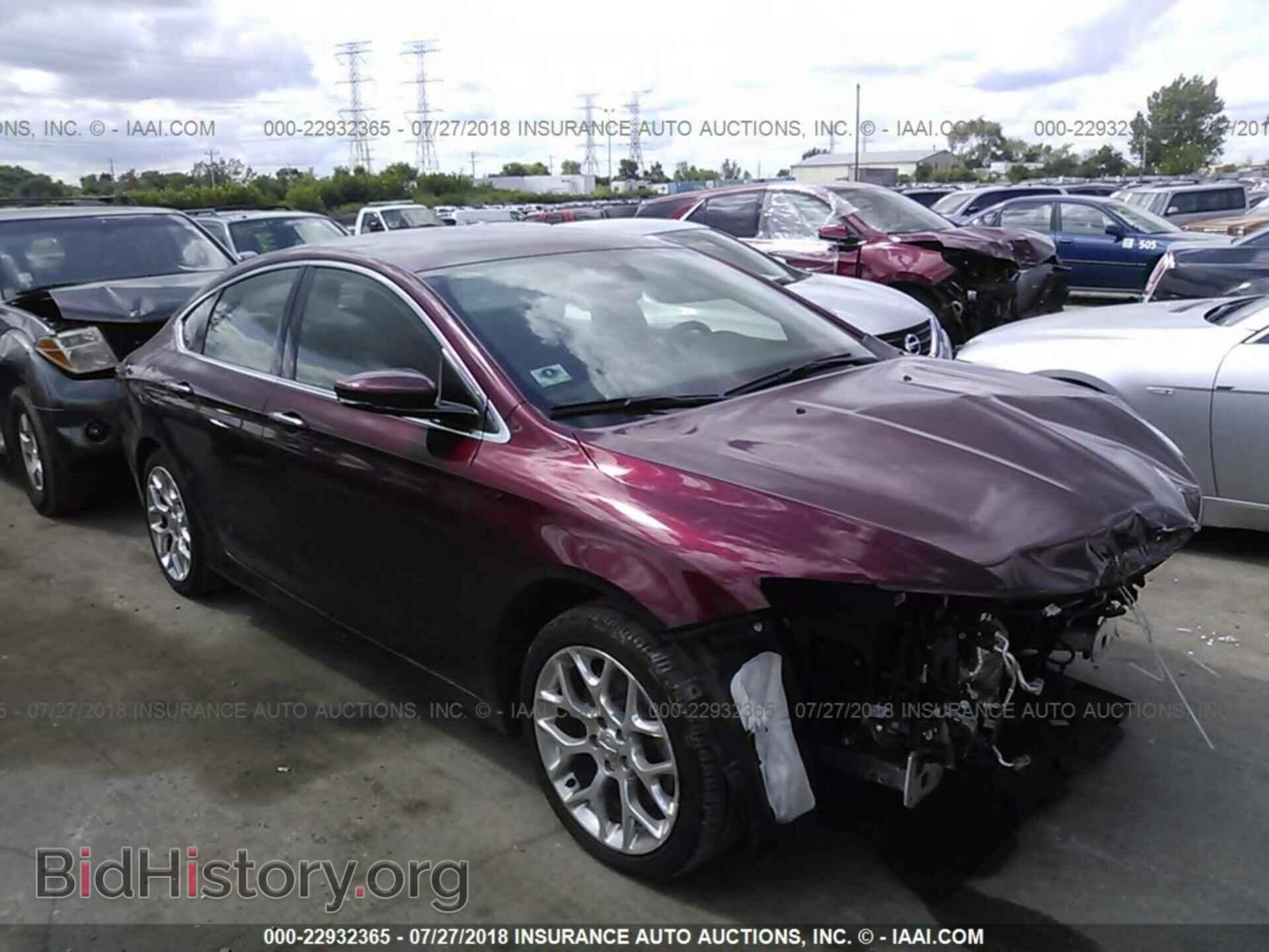 Фотография 1C3CCCEG4FN514672 - Chrysler 200 2015