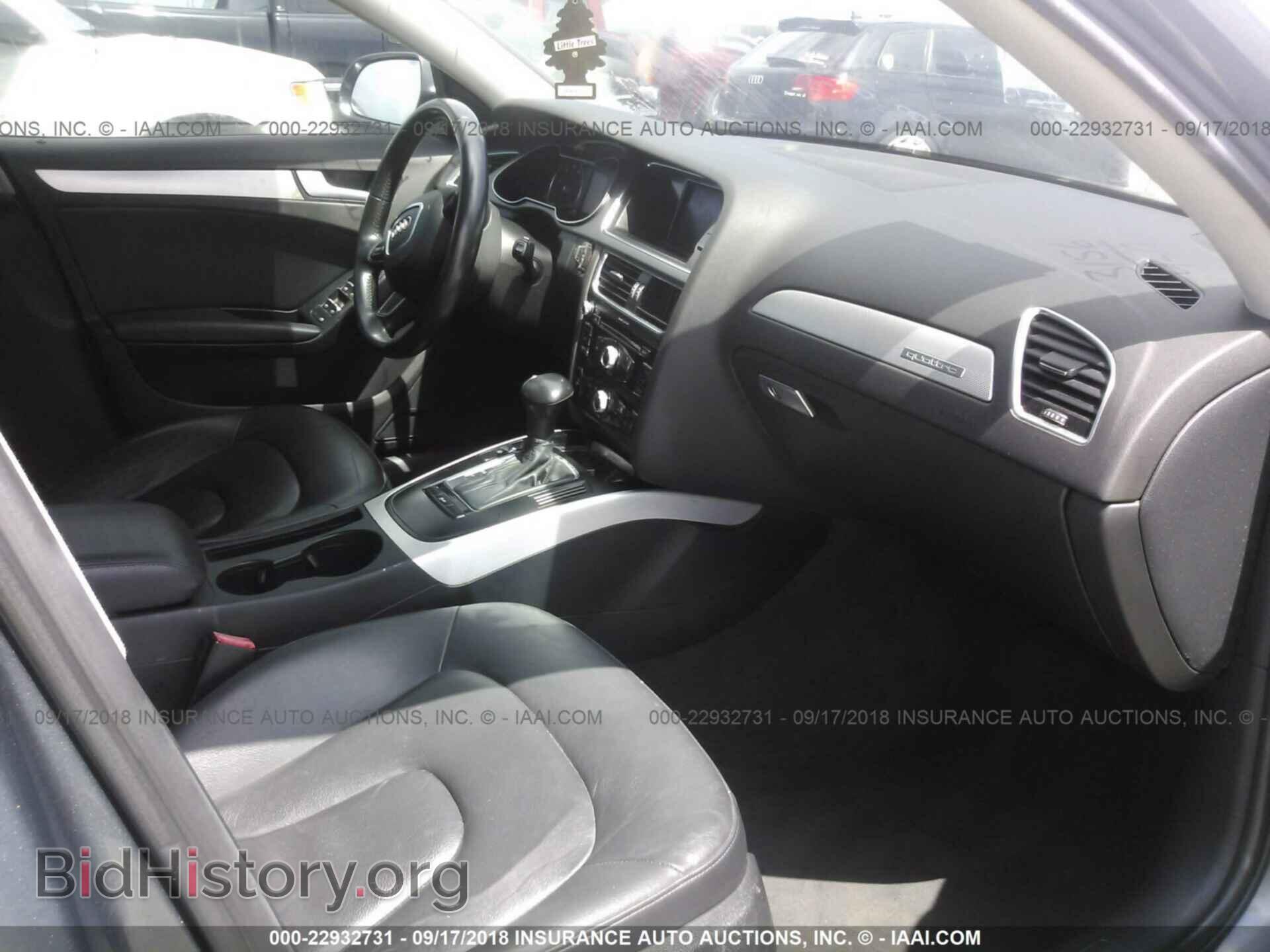 2013 Audi A4 - VIN: WAUBFAFL8DN017701 - Photo 5