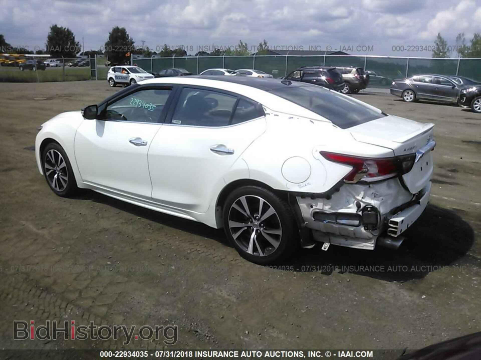 2016 Nissan Maxima - VIN: 1N4AA6AP1GC375751 - Фото 3