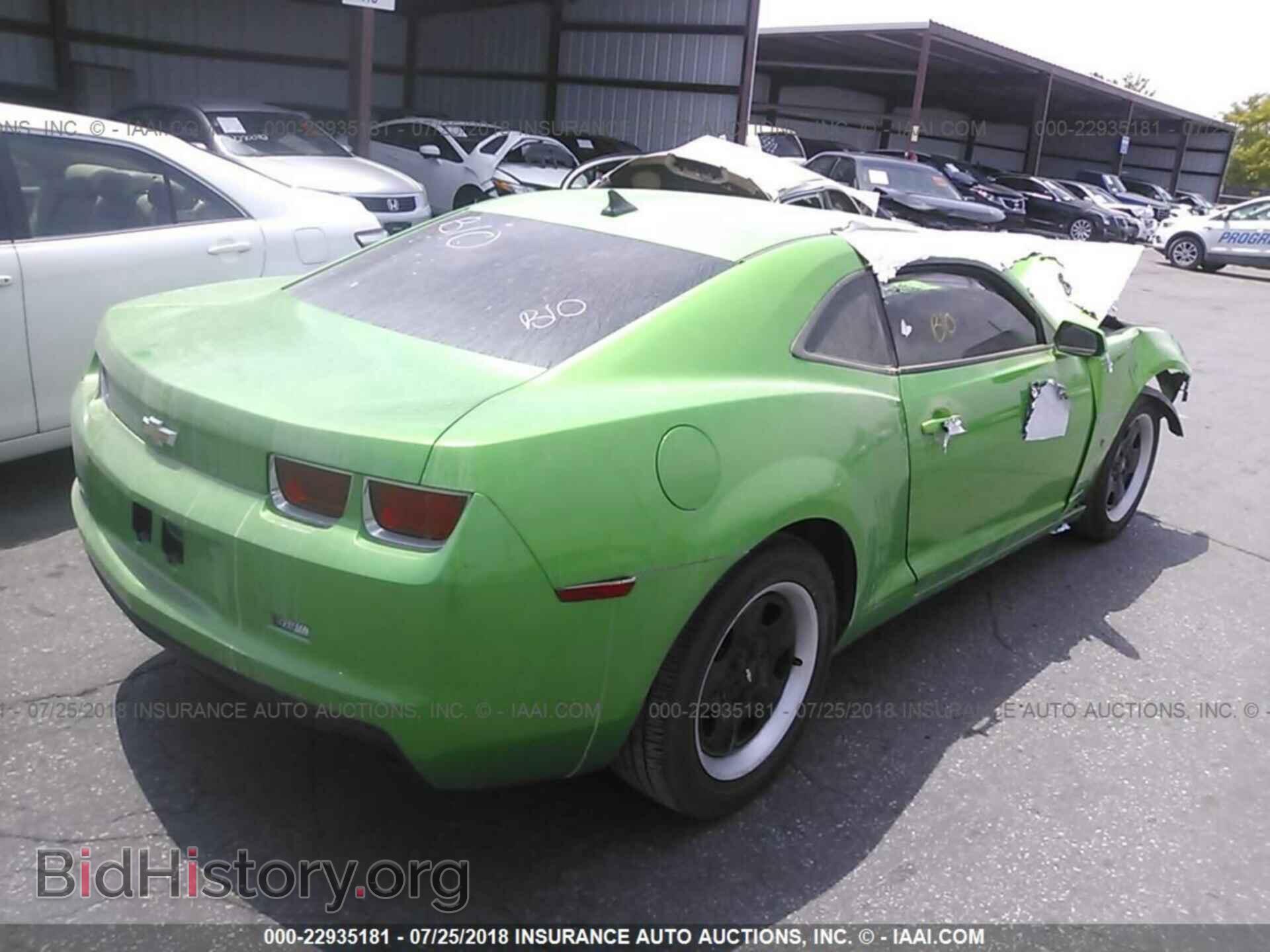 2011 CHEVROLET CAMARO - VIN: 2G1FA1ED4B9131376 - Фото 4