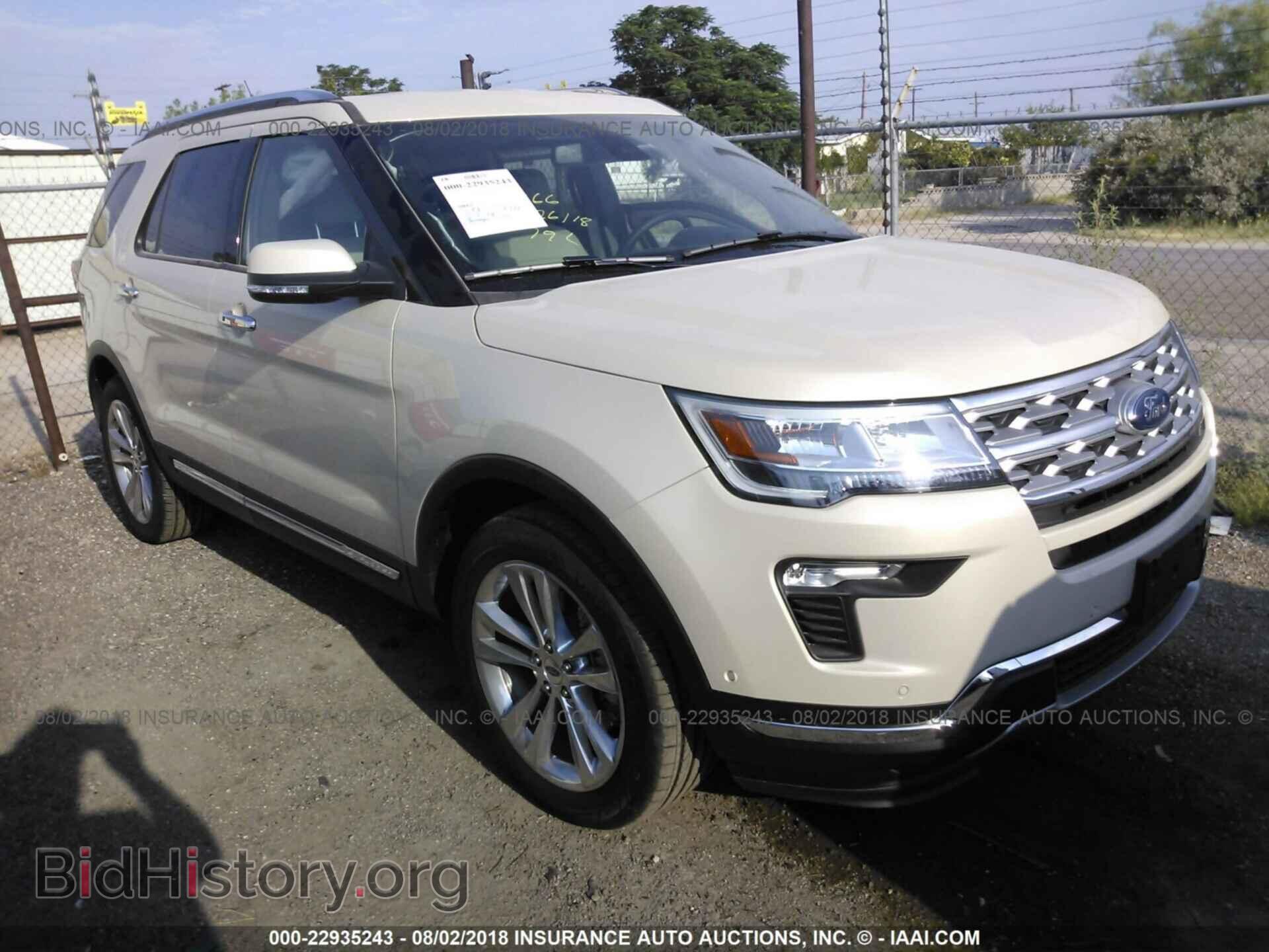 Фотография 1FM5K7F89JGB30465 - Ford Explorer 2018