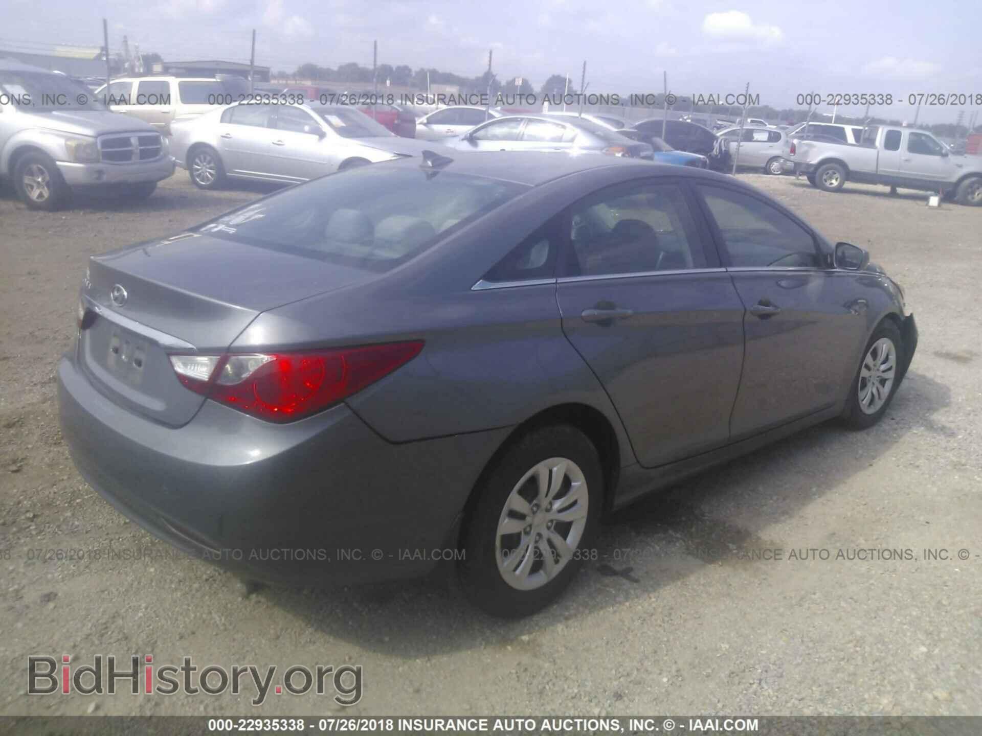 2012 Hyundai Sonata - VIN: 5NPEB4AC5CH462013 - Фото 4