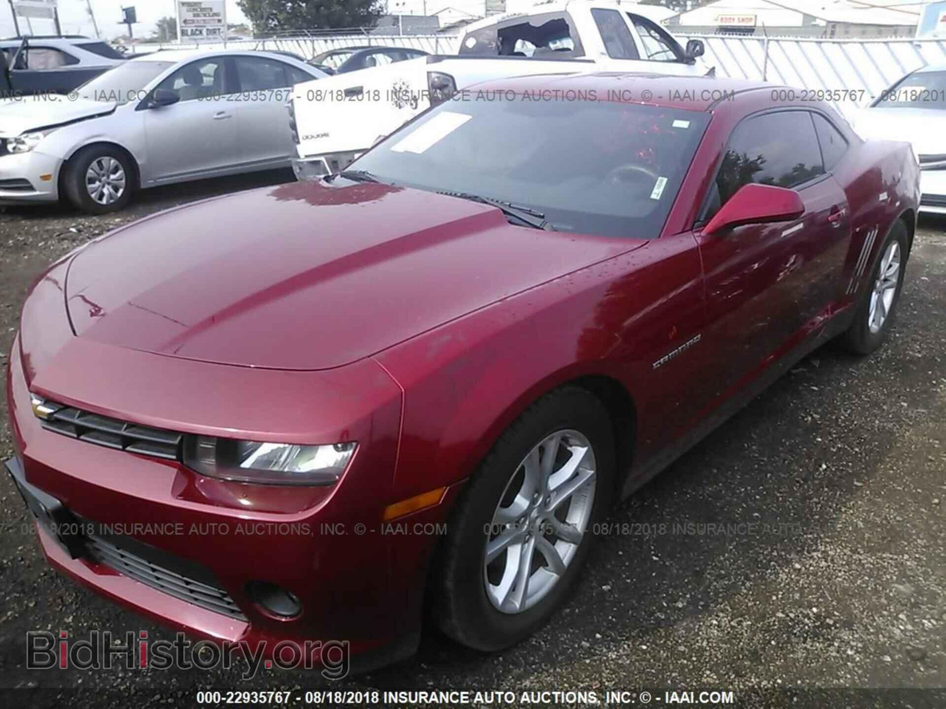2014 Chevrolet Camaro - VIN: 2G1FB1E31E9294043 - Фото 2