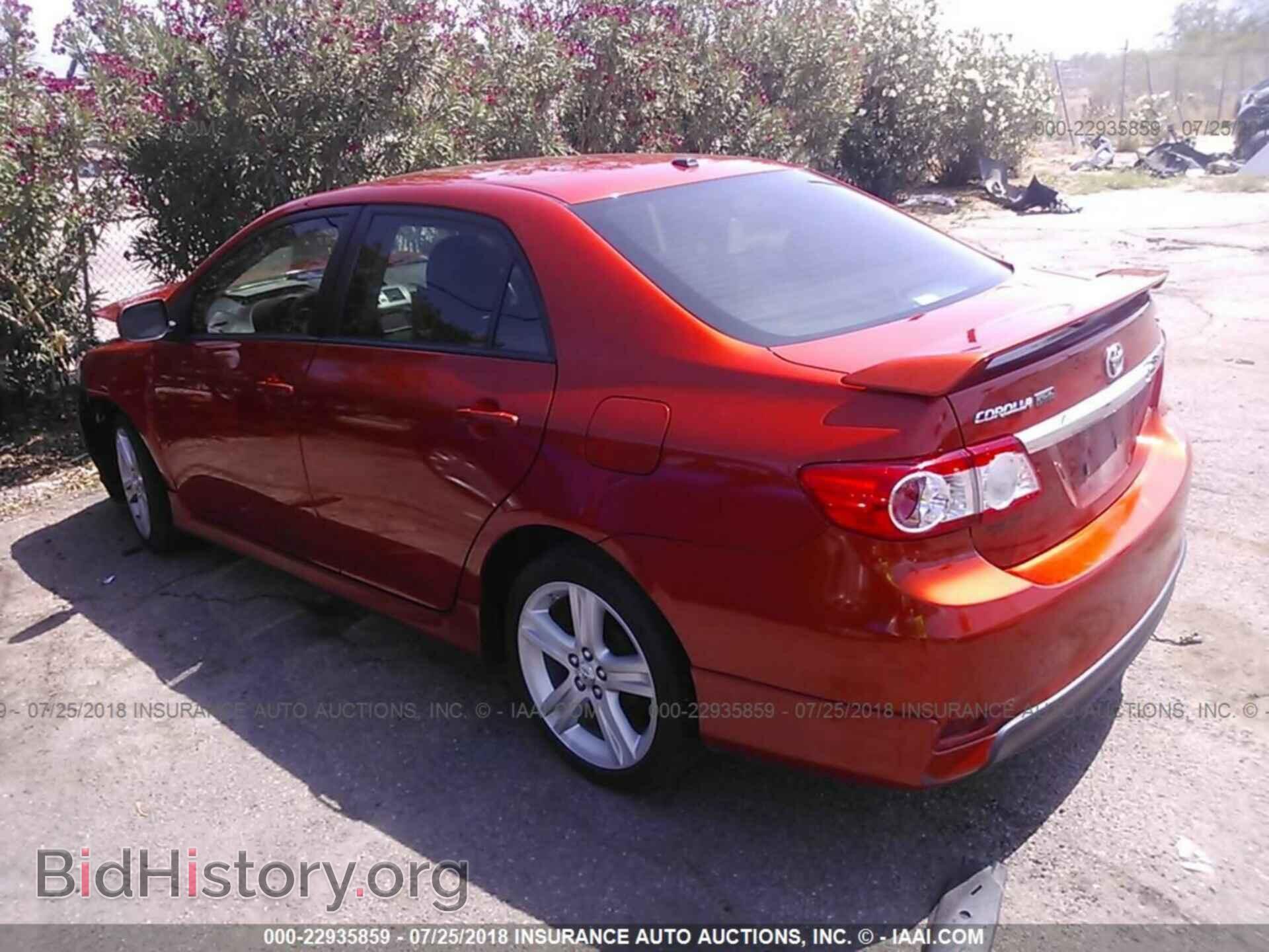 2013 Toyota Corolla - VIN: 2T1BU4EEXDC077348 - Фото 3