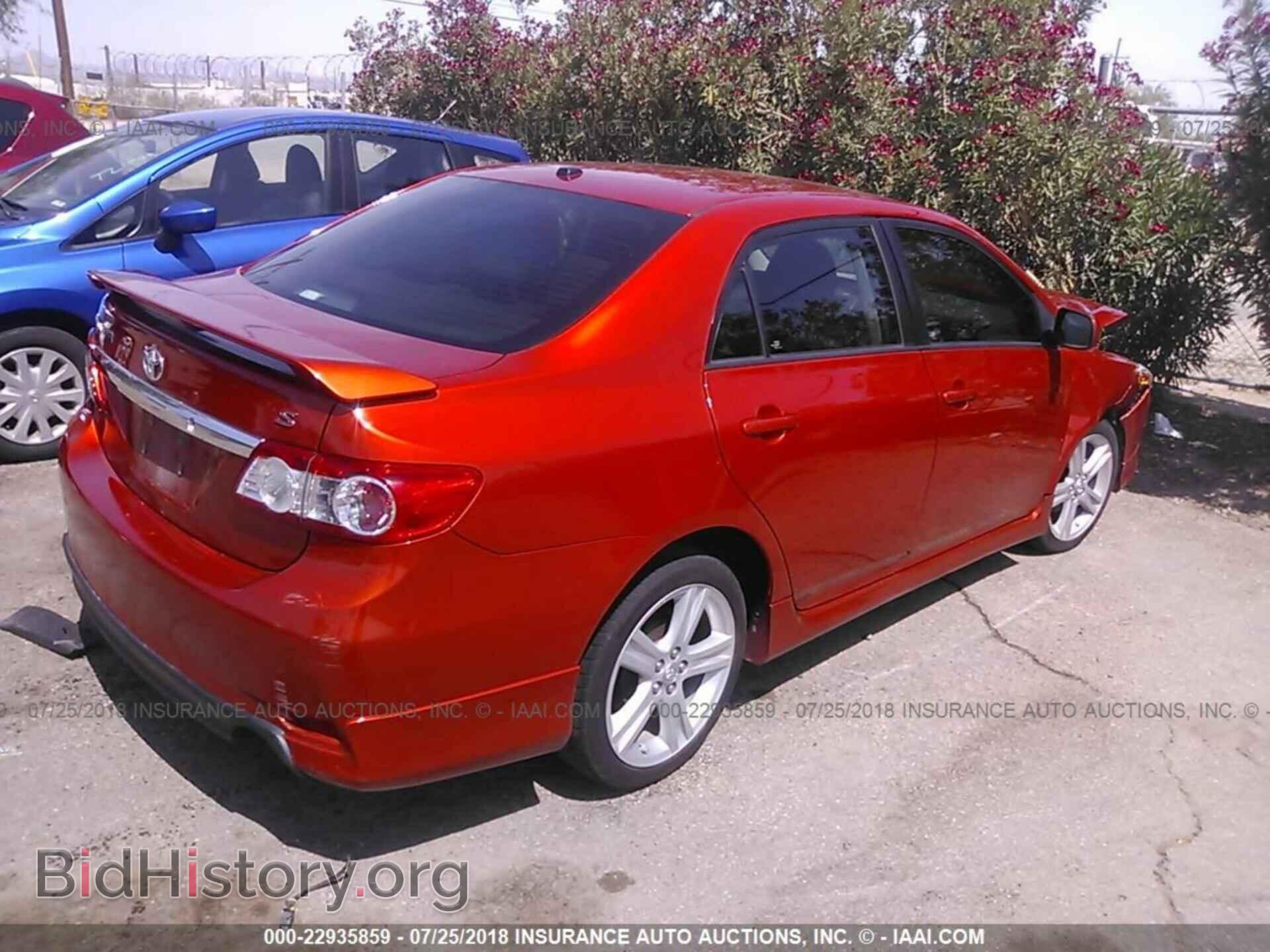 2013 Toyota Corolla - VIN: 2T1BU4EEXDC077348 - Фото 4