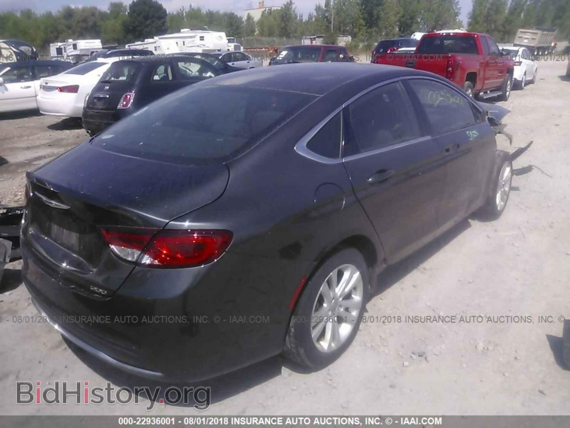 2016 Chrysler 200 - VIN: 1C3CCCAB7GN120806 - Photo 4