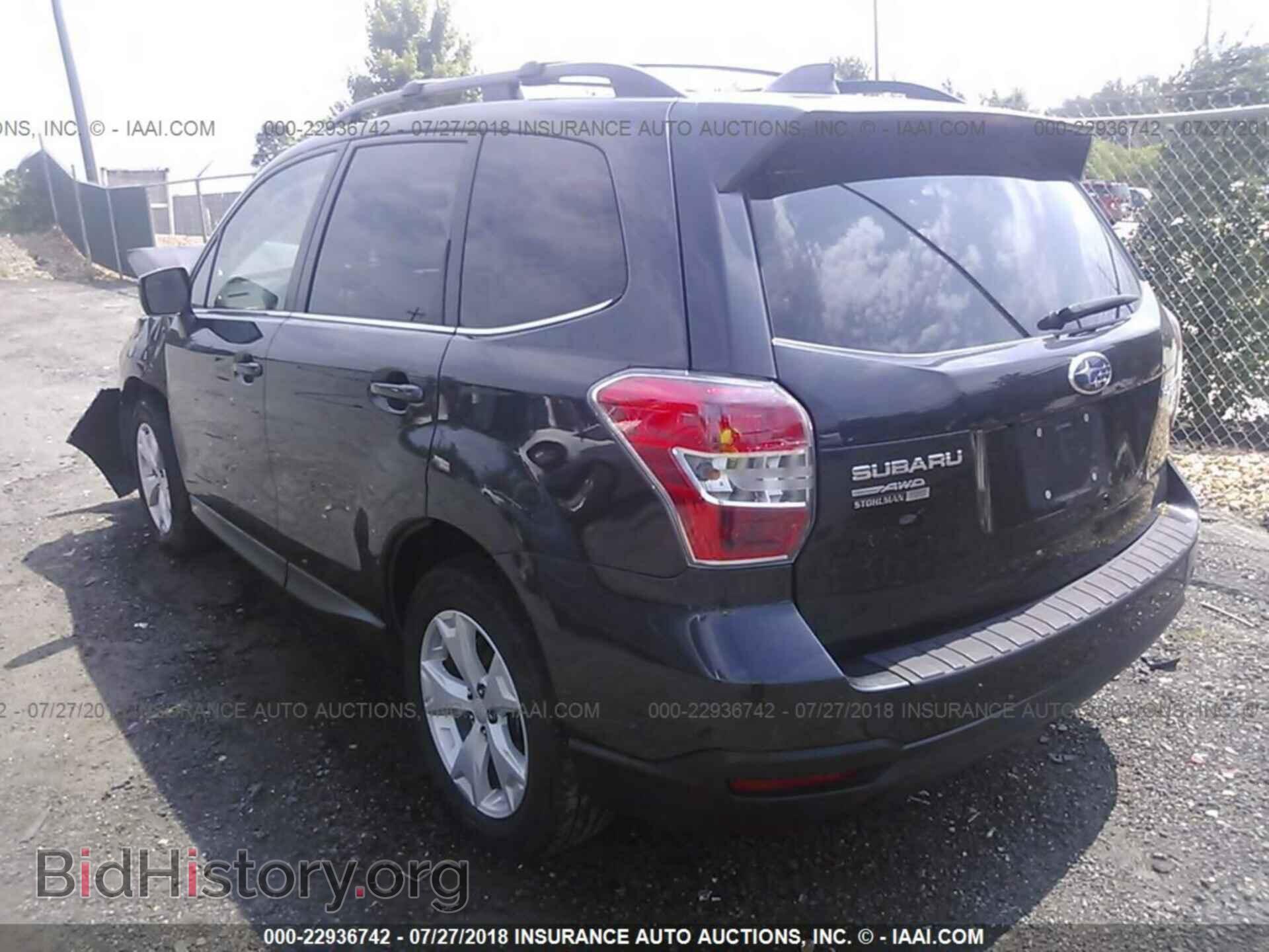 2016 Subaru Forester - VIN: JF2SJARC0GH401098 - Фото 3