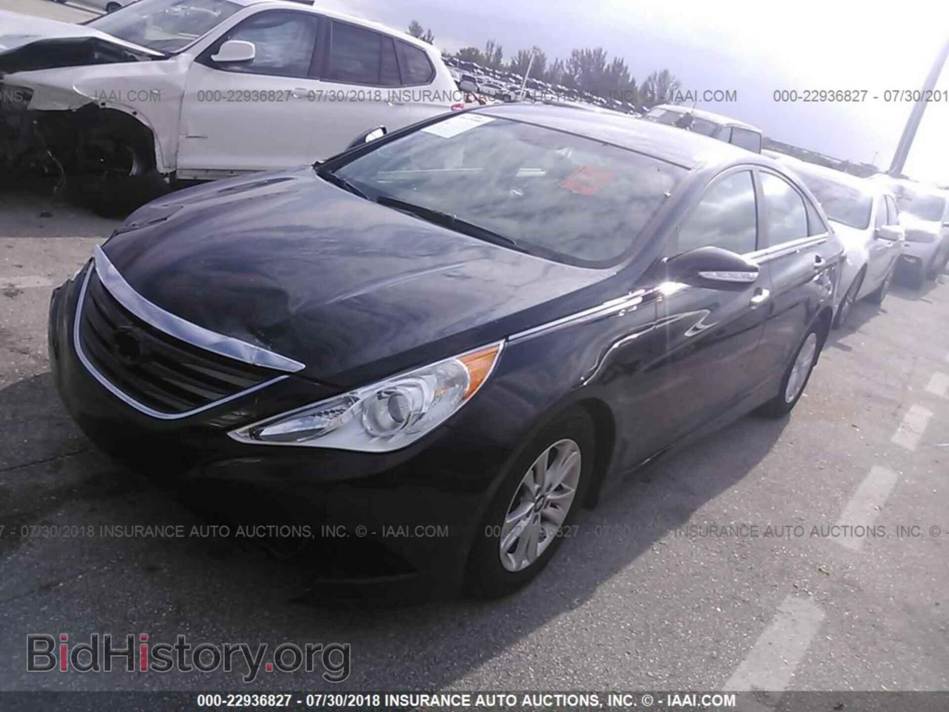 2014 HYUNDAI SONATA - VIN: 5NPEB4AC2EH945980 - Photo 2