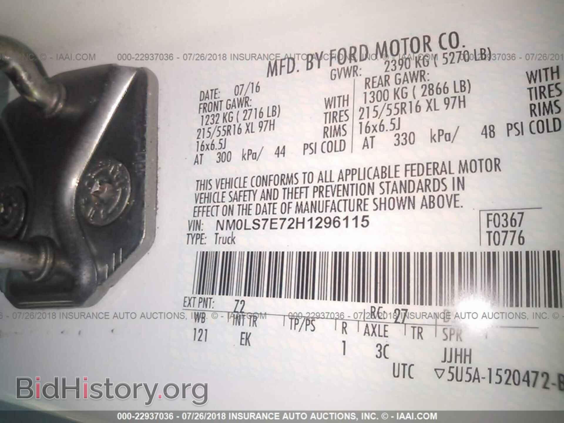 2017 Ford Transit - VIN: NM0LS7E72H1296115 - Photo 9
