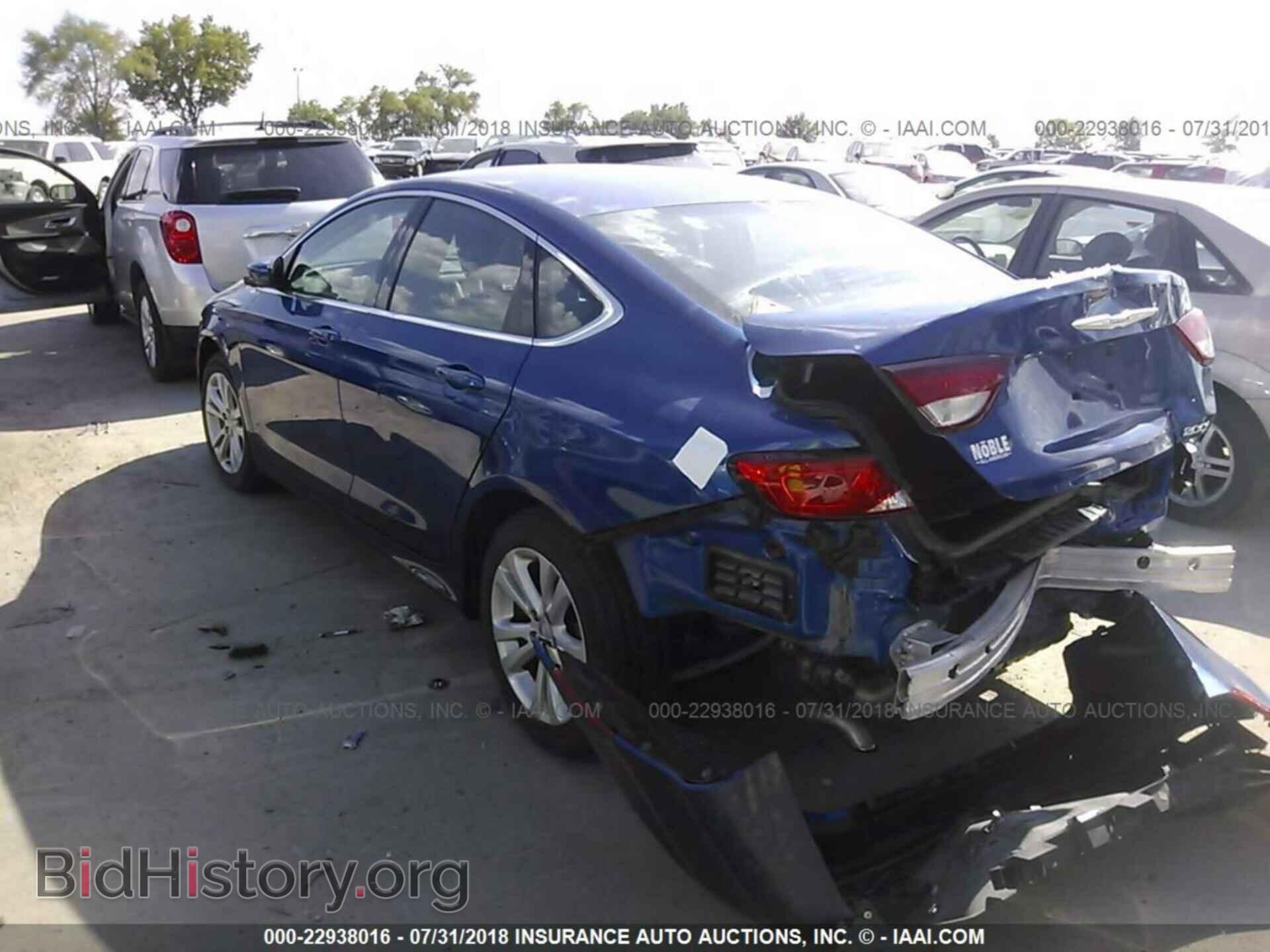 2015 Chrysler 200 - VIN: 1C3CCCAB7FN542007 - Фото 3