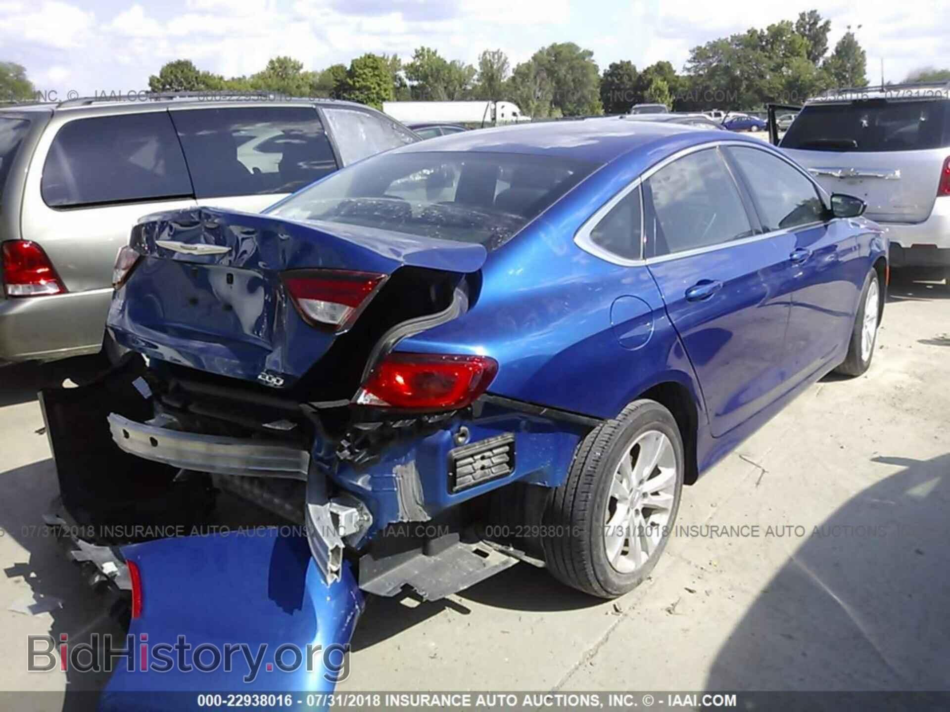 2015 Chrysler 200 - VIN: 1C3CCCAB7FN542007 - Фото 4