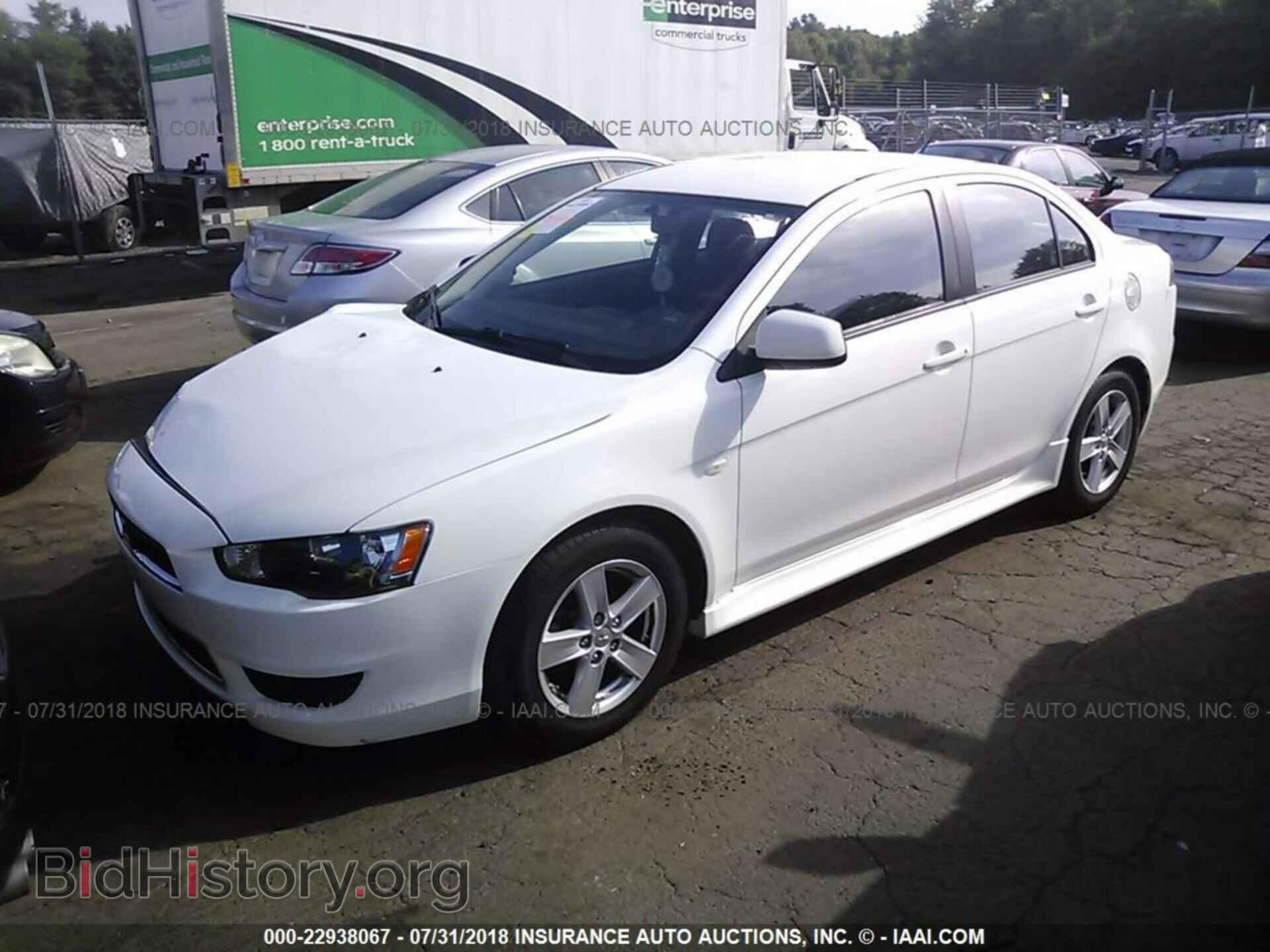 2014 Mitsubishi Lancer - VIN: JA32V2FW6EU004876 - Фото 2