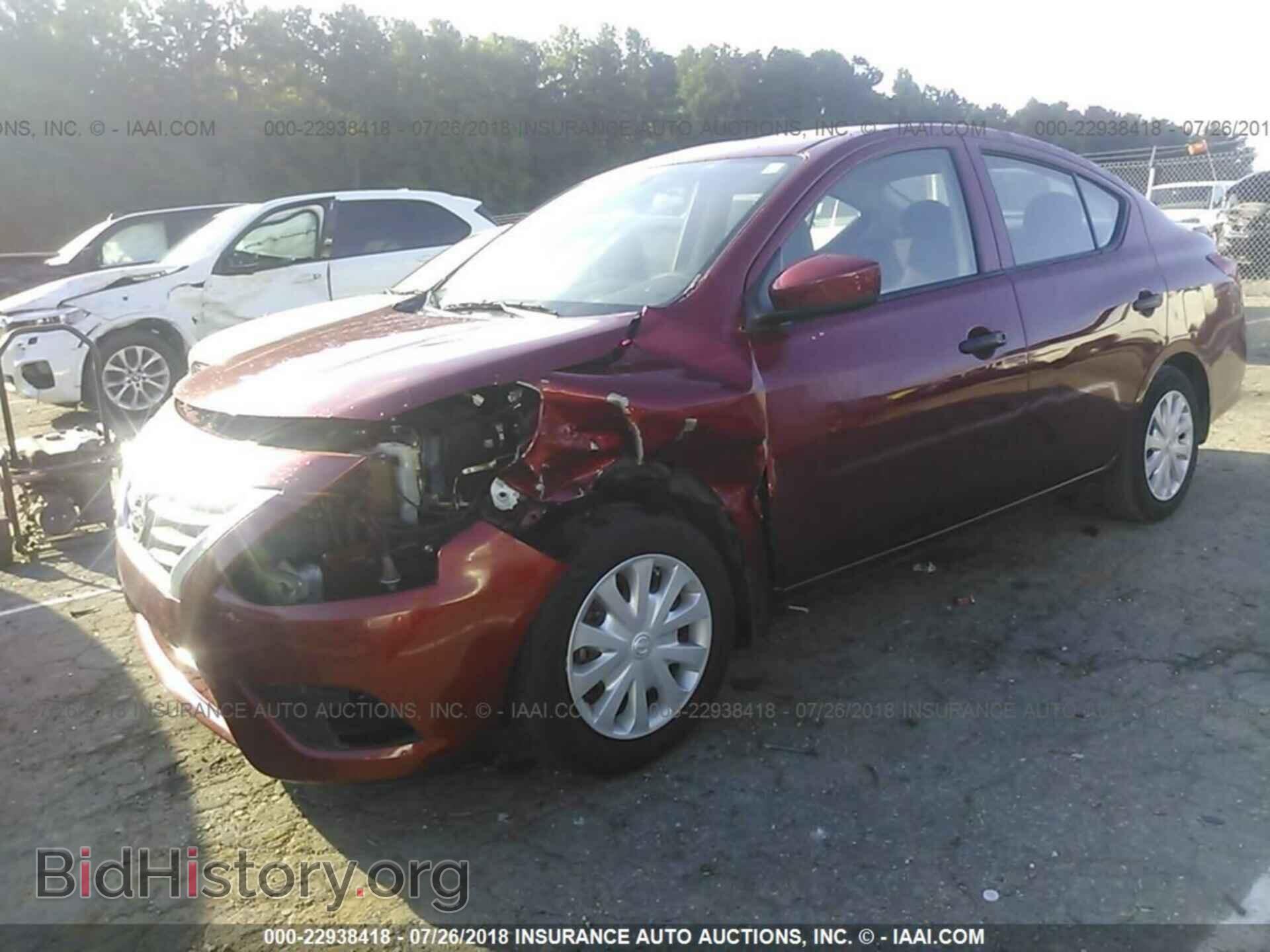2016 Nissan Versa - VIN: 3N1CN7AP1GL904989 - Фото 2