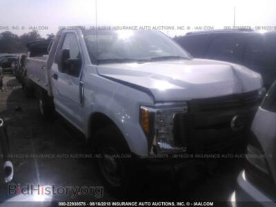 2017 Ford F250, белый — VIN 1FDBF2A6XHEC81854, IAAI