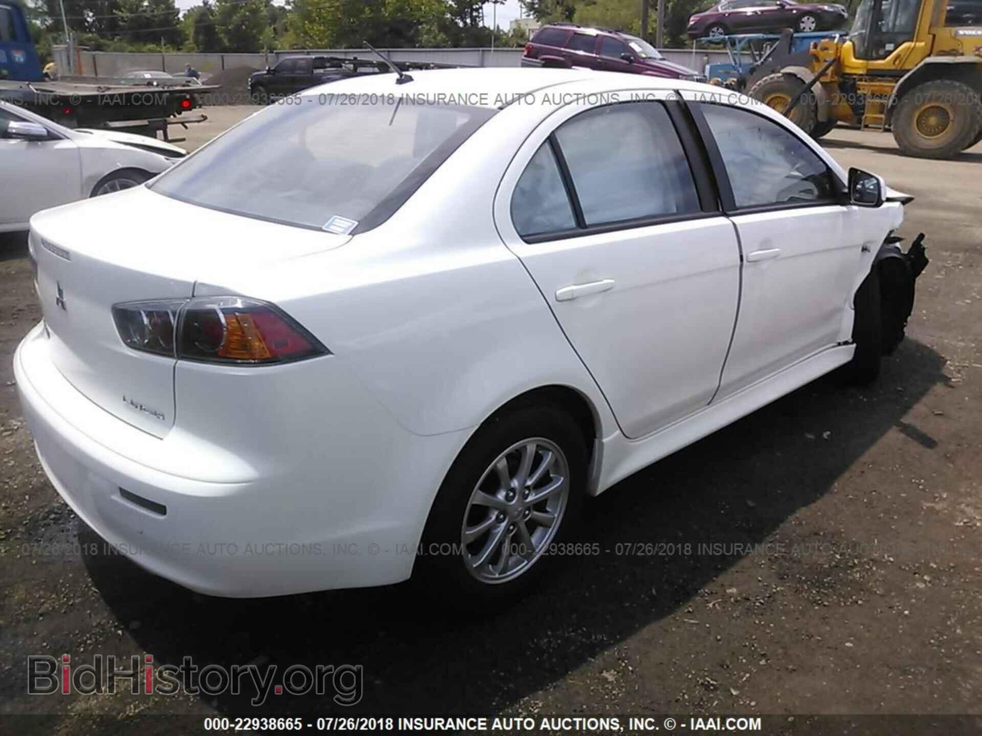 2011 Mitsubishi Lancer - VIN: JA32U2FU3BU004346 - Фото 4