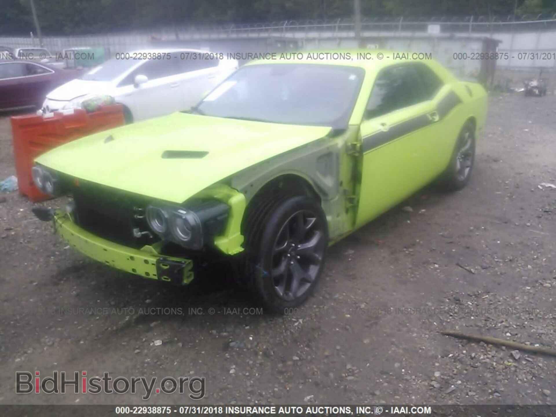 2015 DODGE CHALLENGER - VIN: 2C3CDZAT6FH728302 - Фото 2