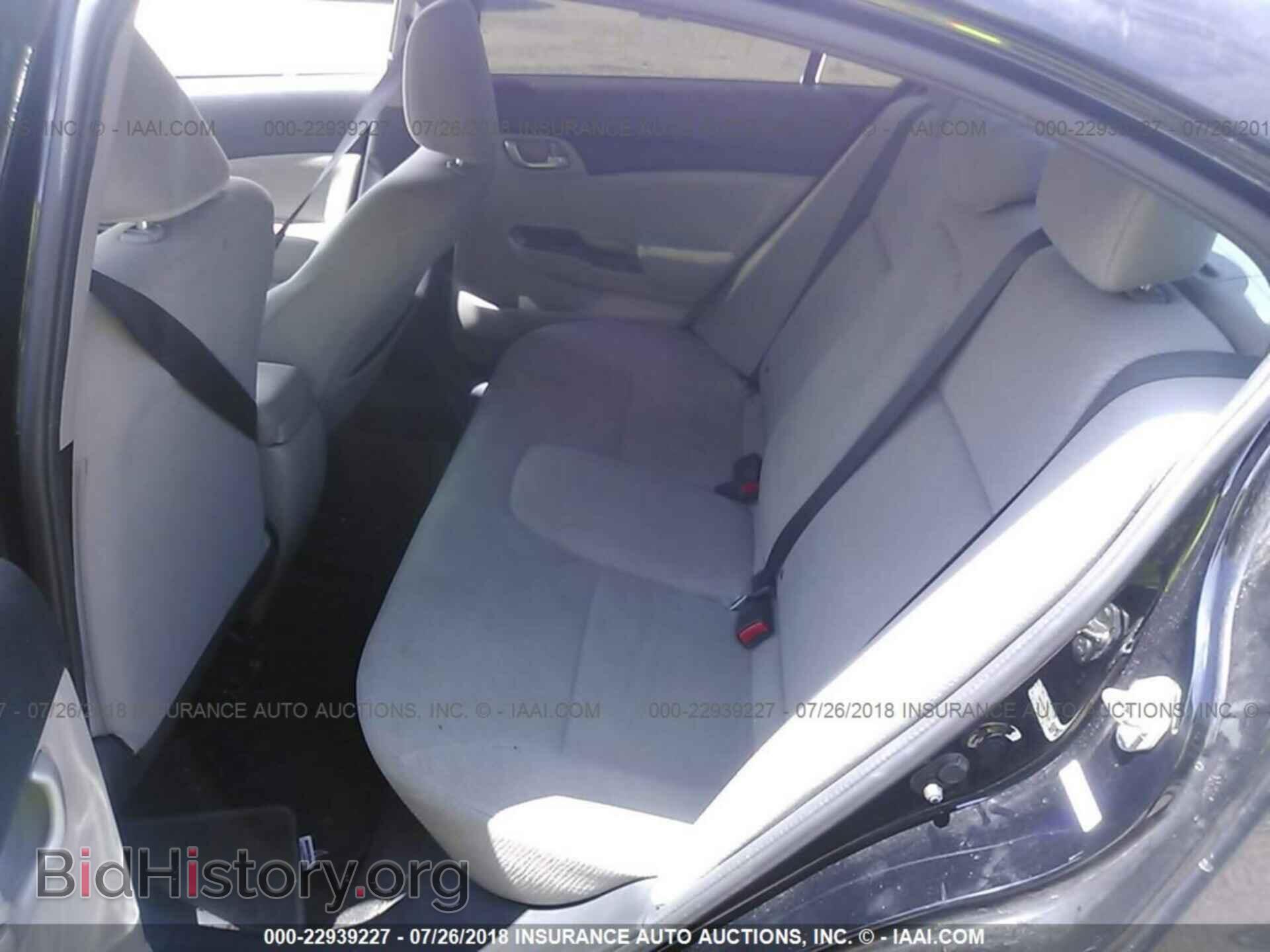 2013 Honda Civic - VIN: 19XFB2F58DE019587 - Фото 8