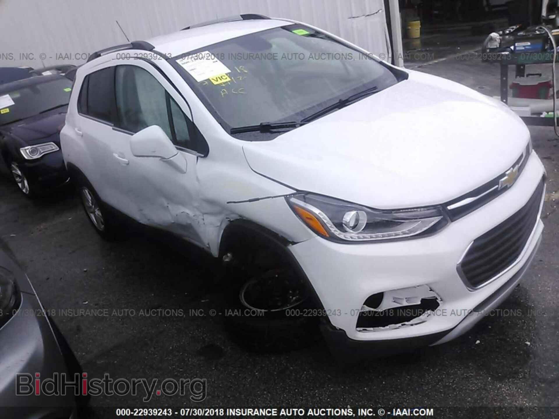 Фотография 3GNCJLSB3HL187279 - Chevrolet Trax 2017