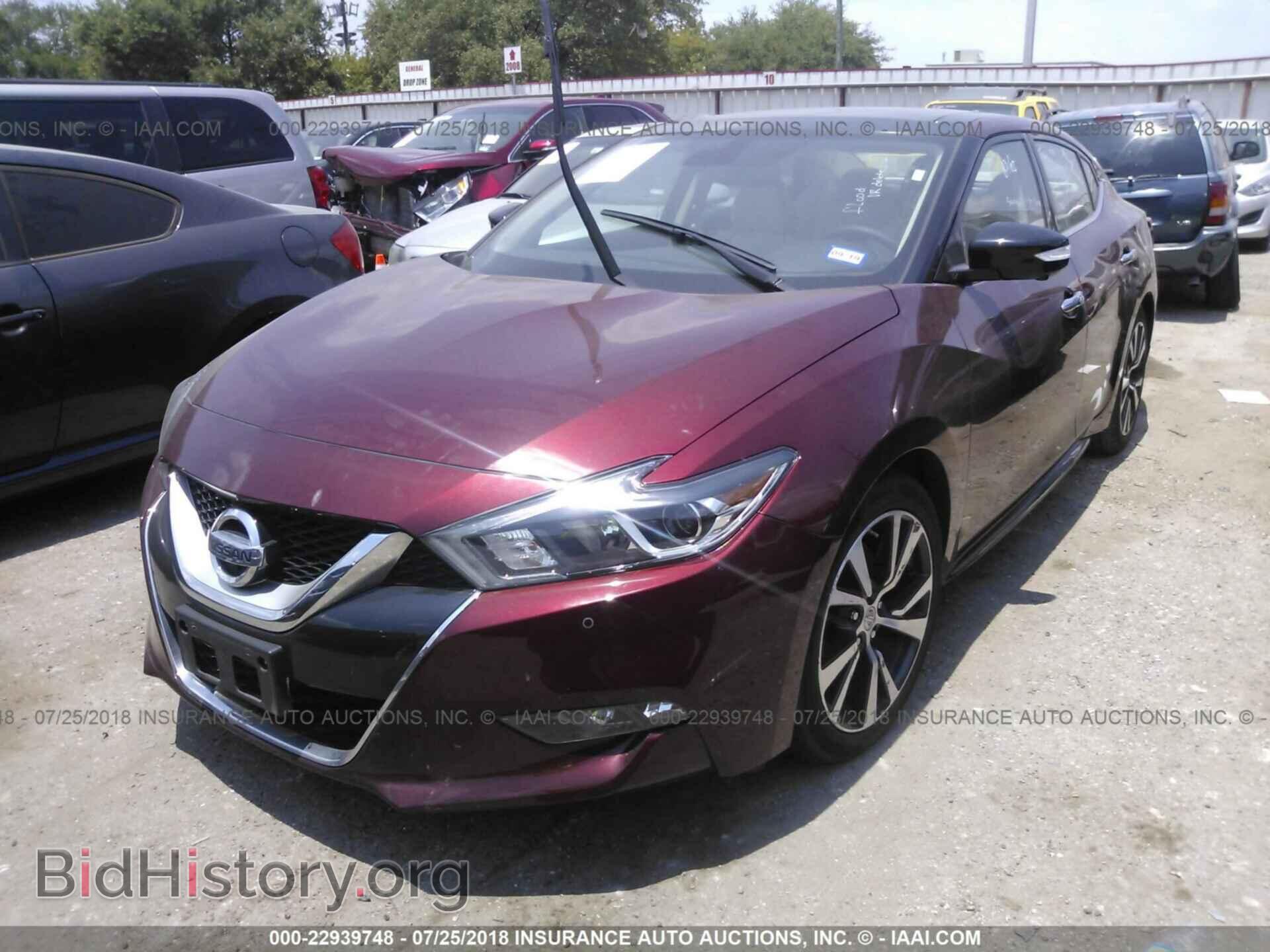 2017 Nissan Maxima - VIN: 1N4AA6AP9HC433784 - Фото 2