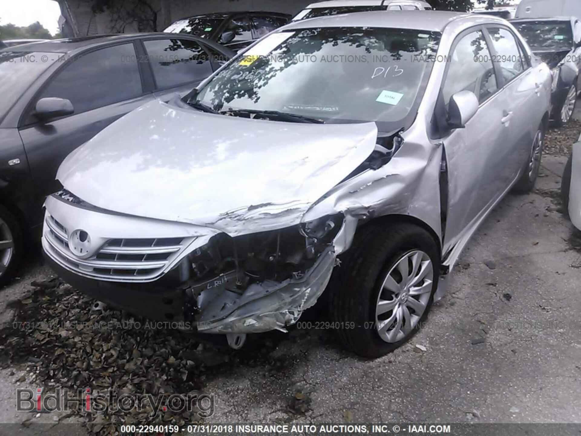 2013 Toyota Corolla - VIN: 5YFBU4EE3DP129127 - Фото 2