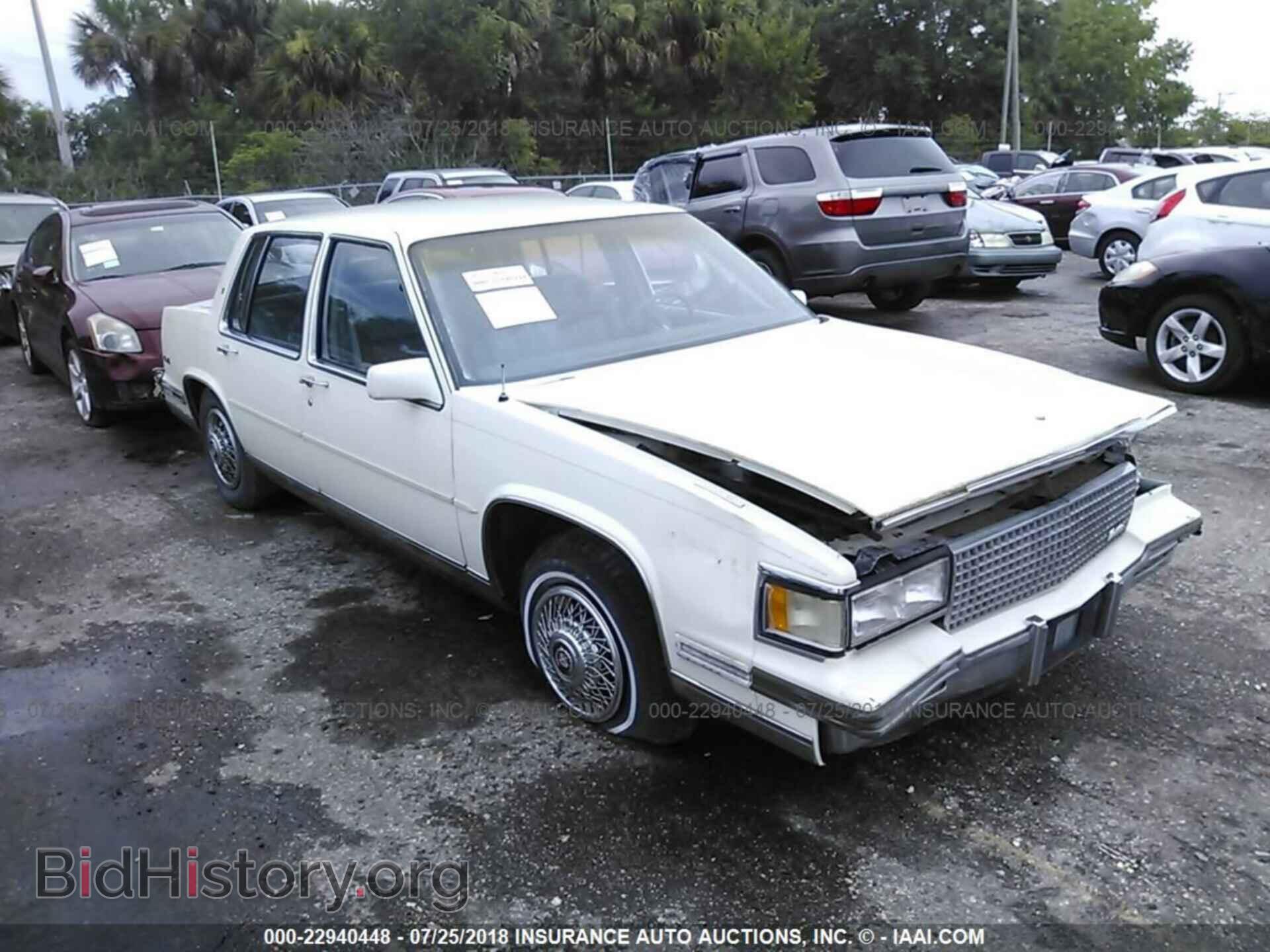 Photo 1G6CD5186H4265807 - CADILLAC DEVILLE 1987