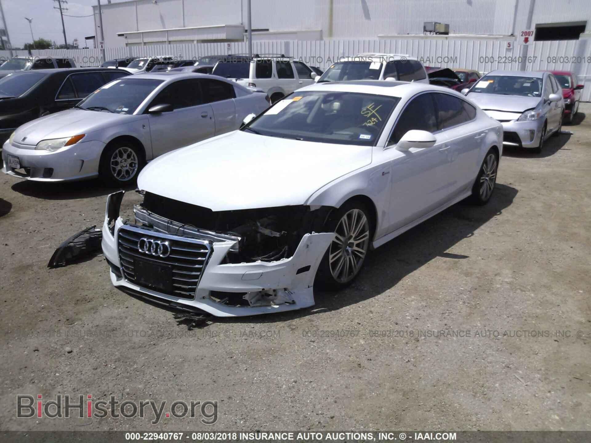 2012 Audi A7 - VIN: WAU3GAFC6CN090369 - Фото 2