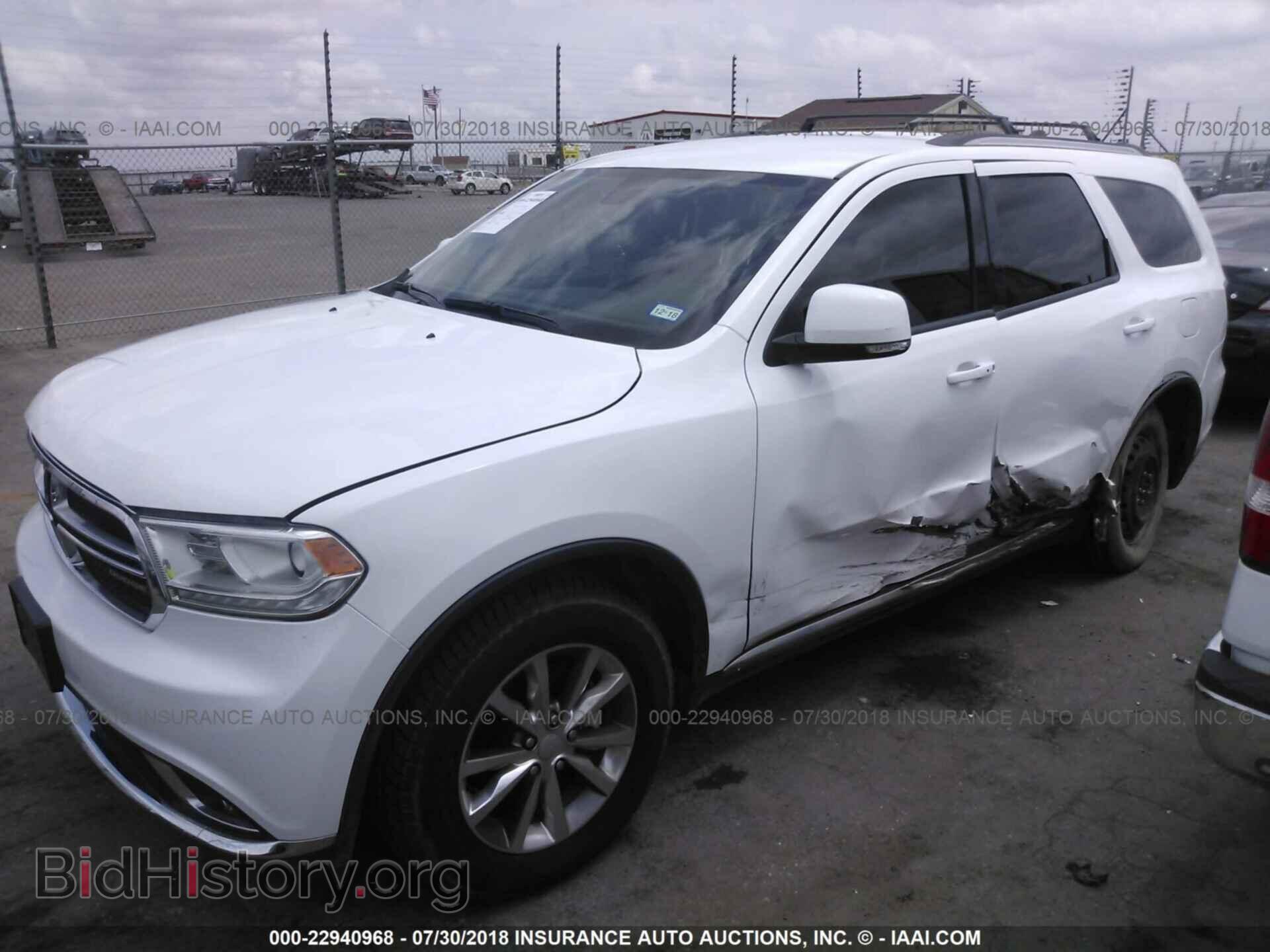 2014 Dodge Durango - VIN: 1C4RDHDG4EC382945 - Photo 2