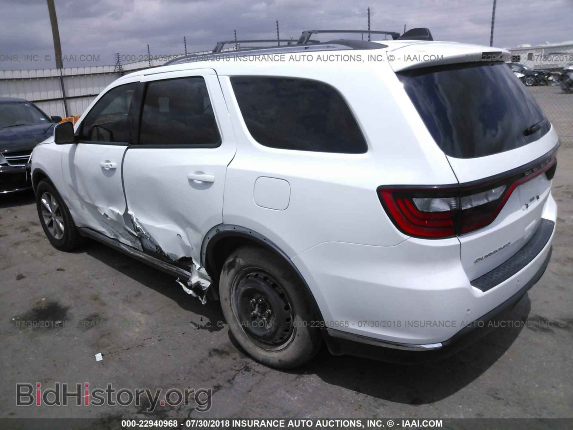 2014 Dodge Durango - VIN: 1C4RDHDG4EC382945 - Photo 3