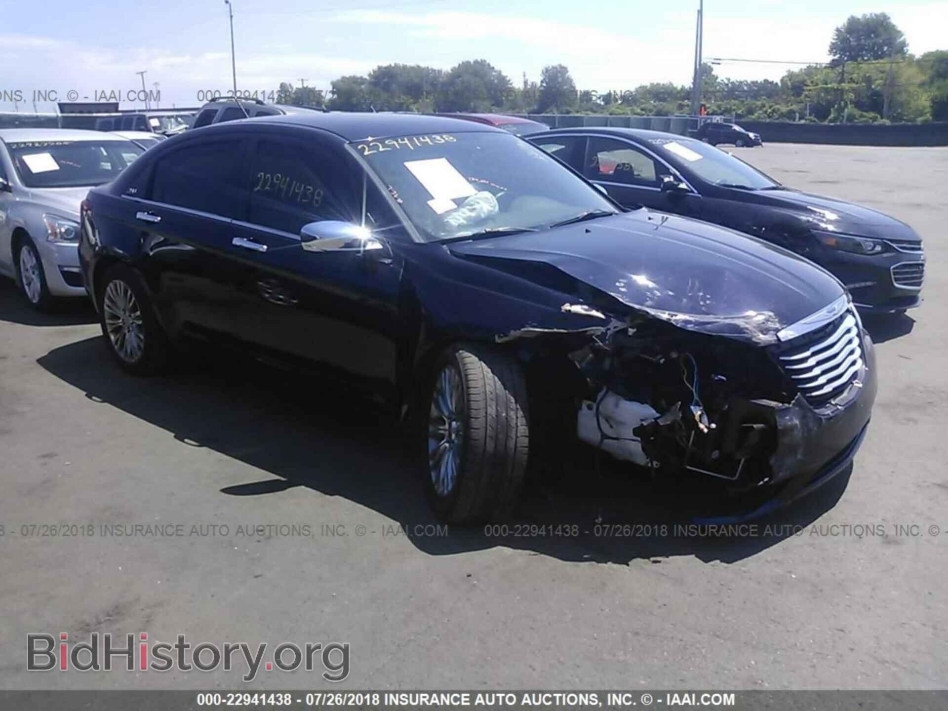 Фотография 1C3CCBCB6CN330105 - Chrysler 200 2012