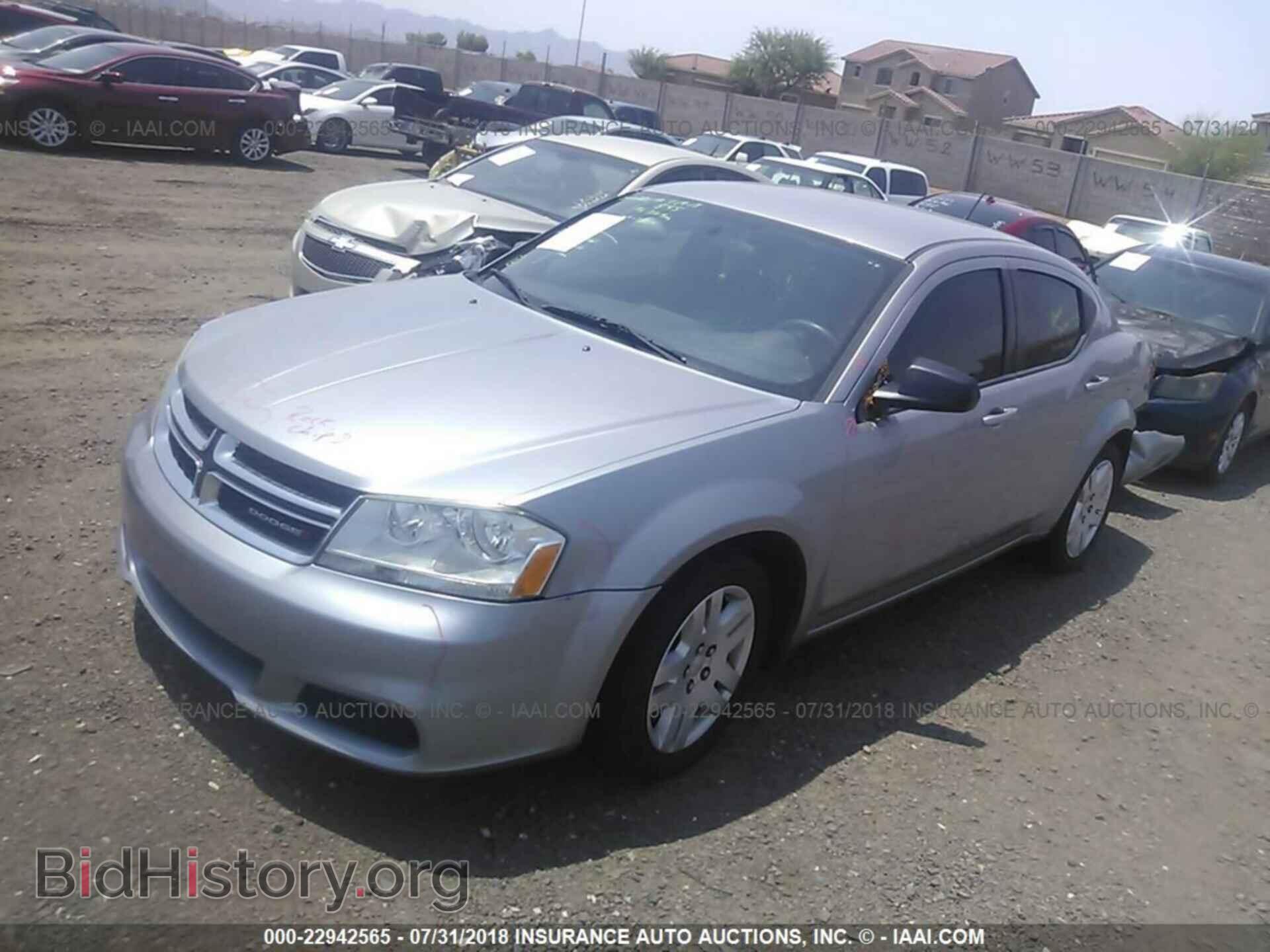 2014 Dodge Avenger - VIN: 1C3CDZAB3EN170941 - Фото 2