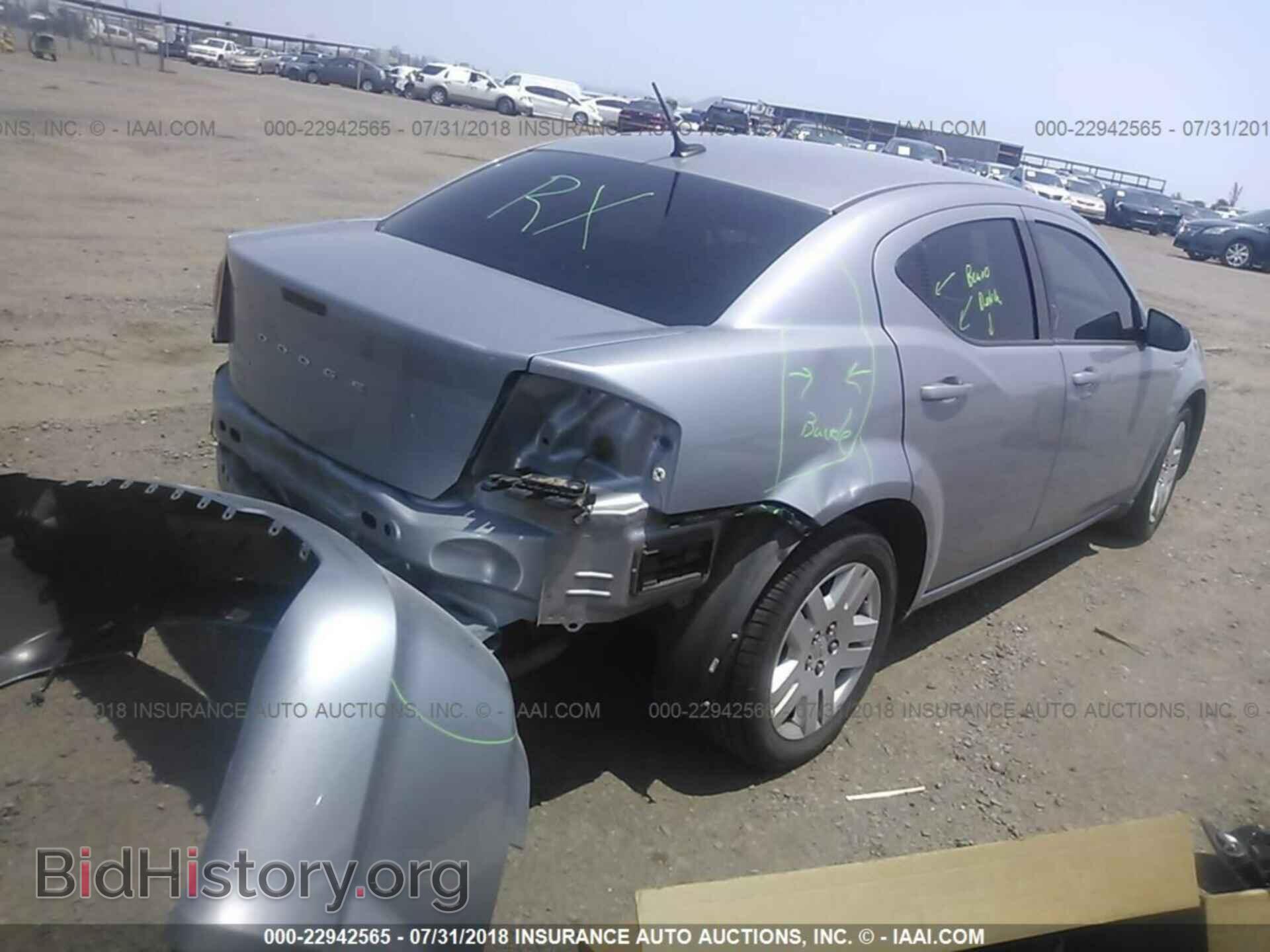 2014 Dodge Avenger - VIN: 1C3CDZAB3EN170941 - Фото 4